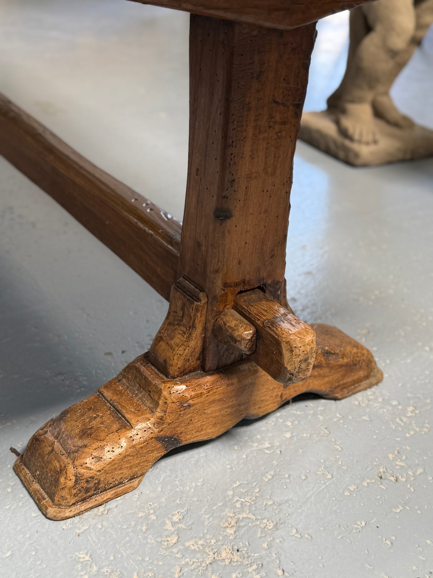 Italian Walnut Farm Table