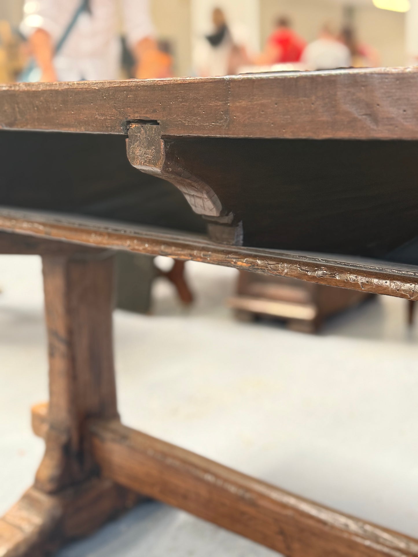 Italian Walnut Farm Table