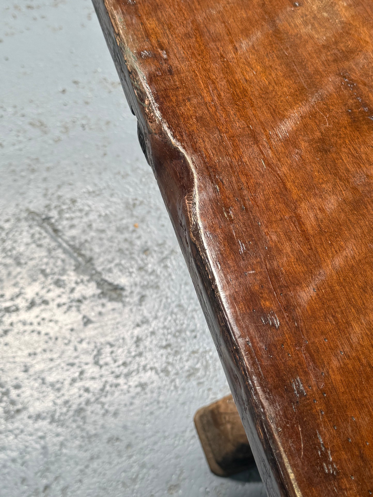 Italian Walnut Farm Table