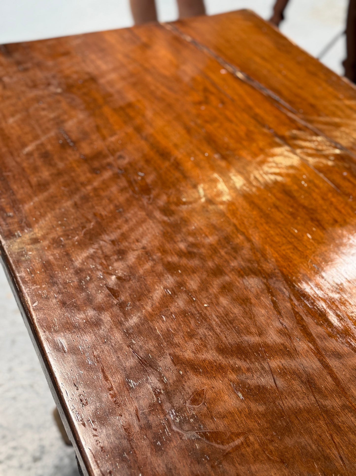 Italian Walnut Farm Table