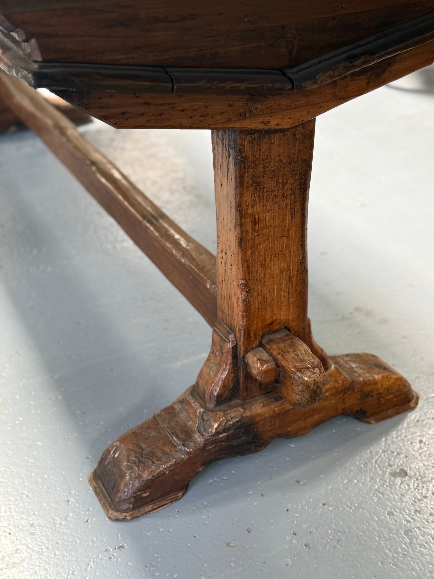 Italian Walnut Farm Table
