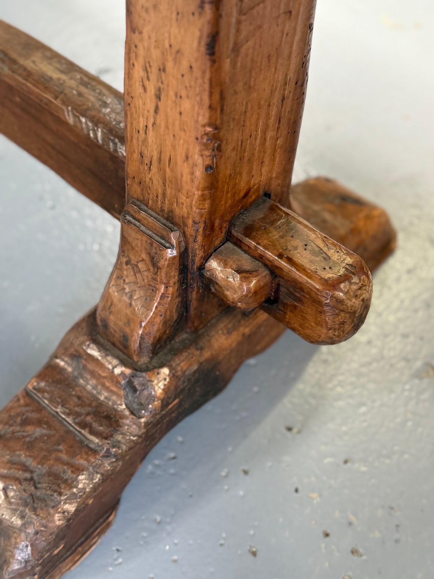 Italian Walnut Farm Table