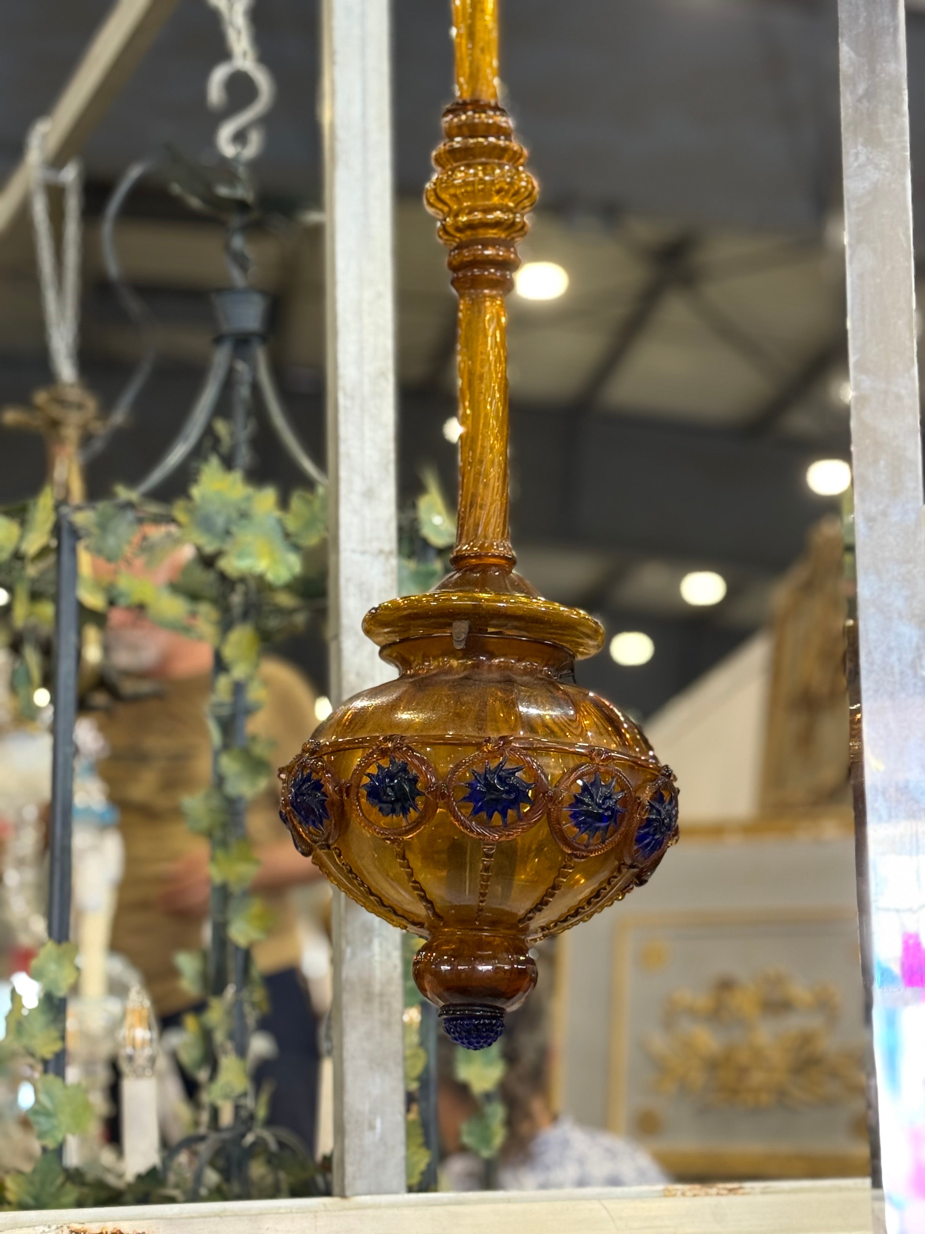 Murano Ceiling Light - Midcentury