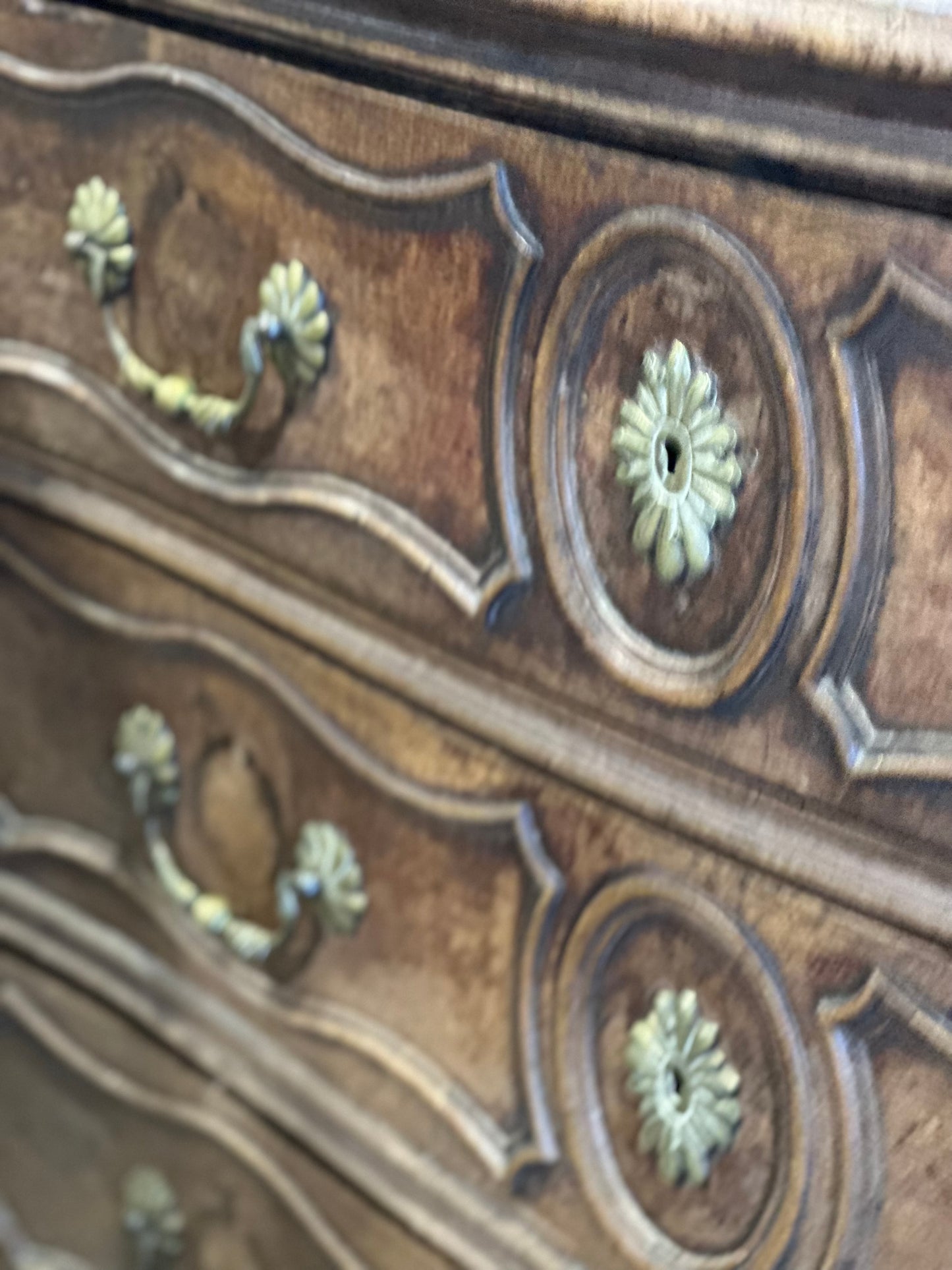 French Oak Chest 19th Century