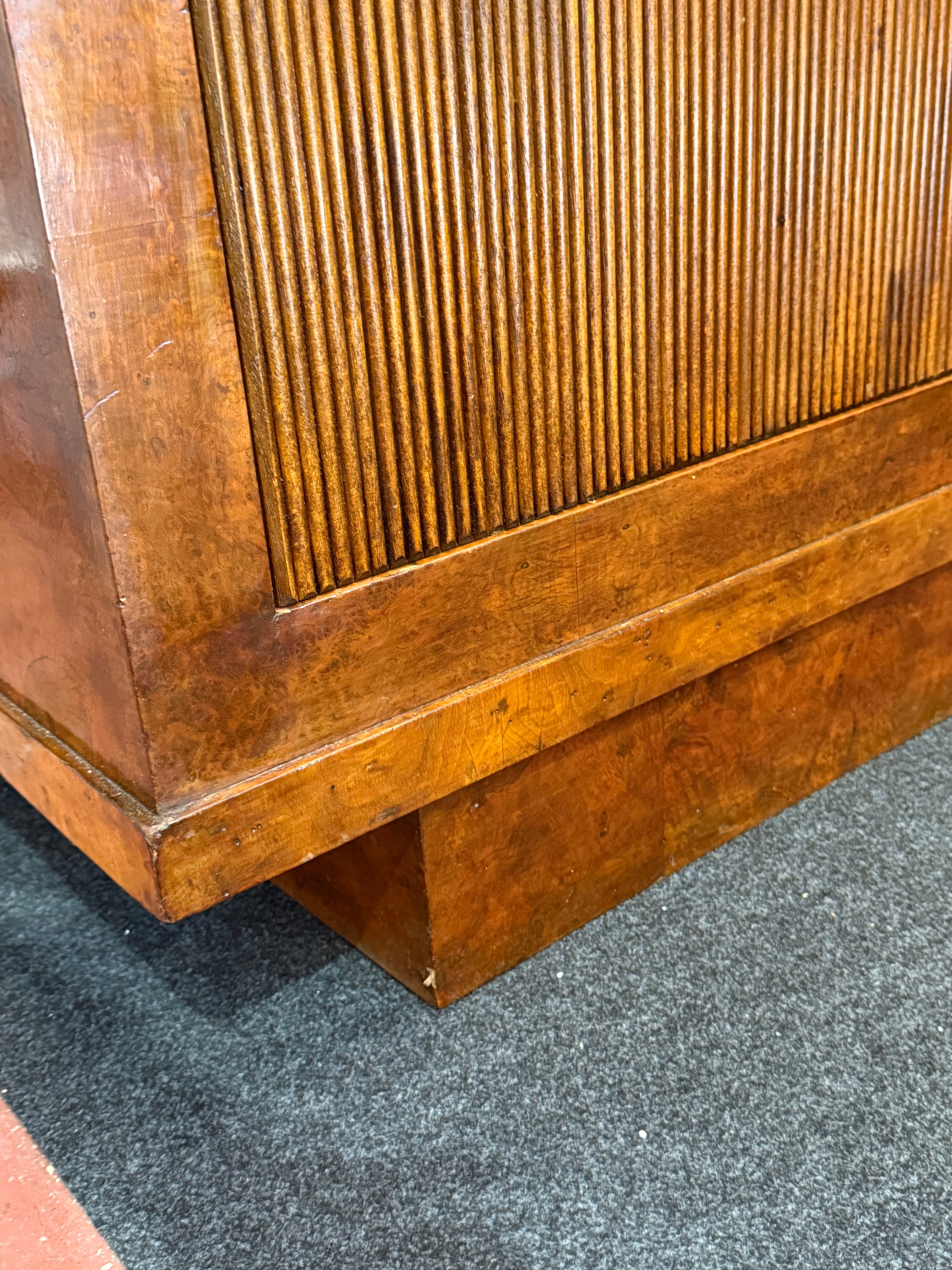 Italian Midcentury Pencil Molding Cabinet