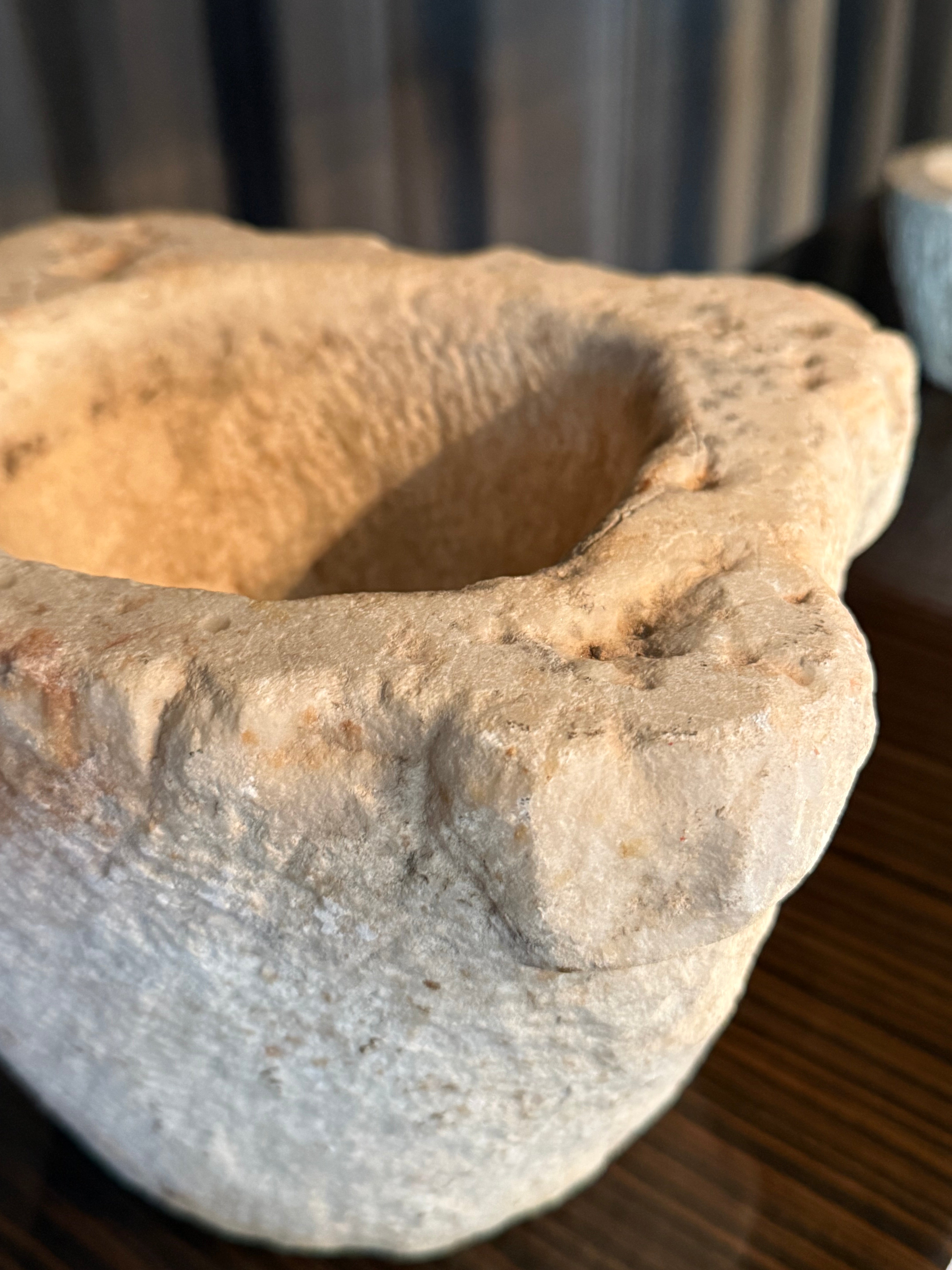 17th Century Italian Stone Mortar