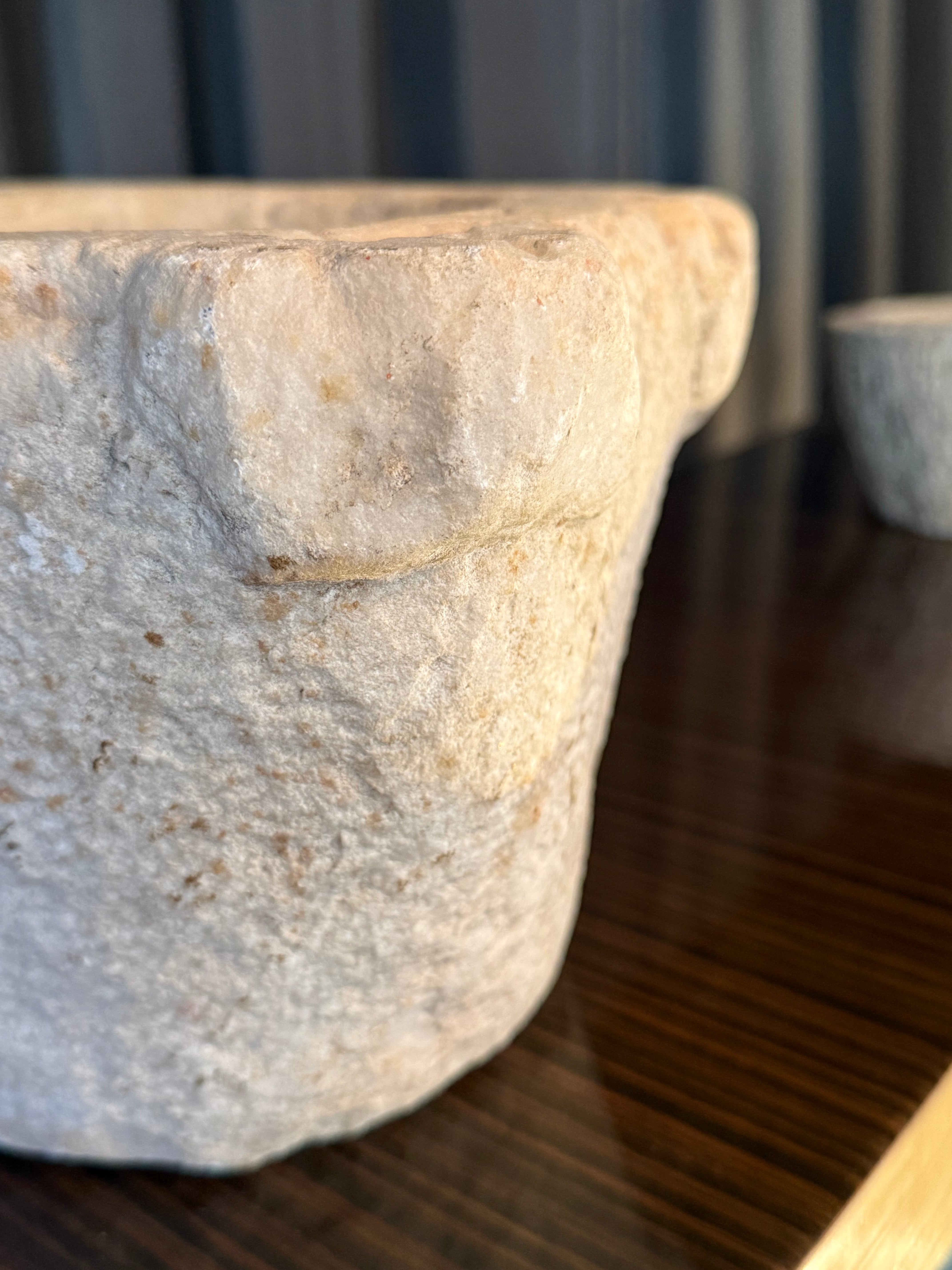 17th Century Italian Stone Mortar