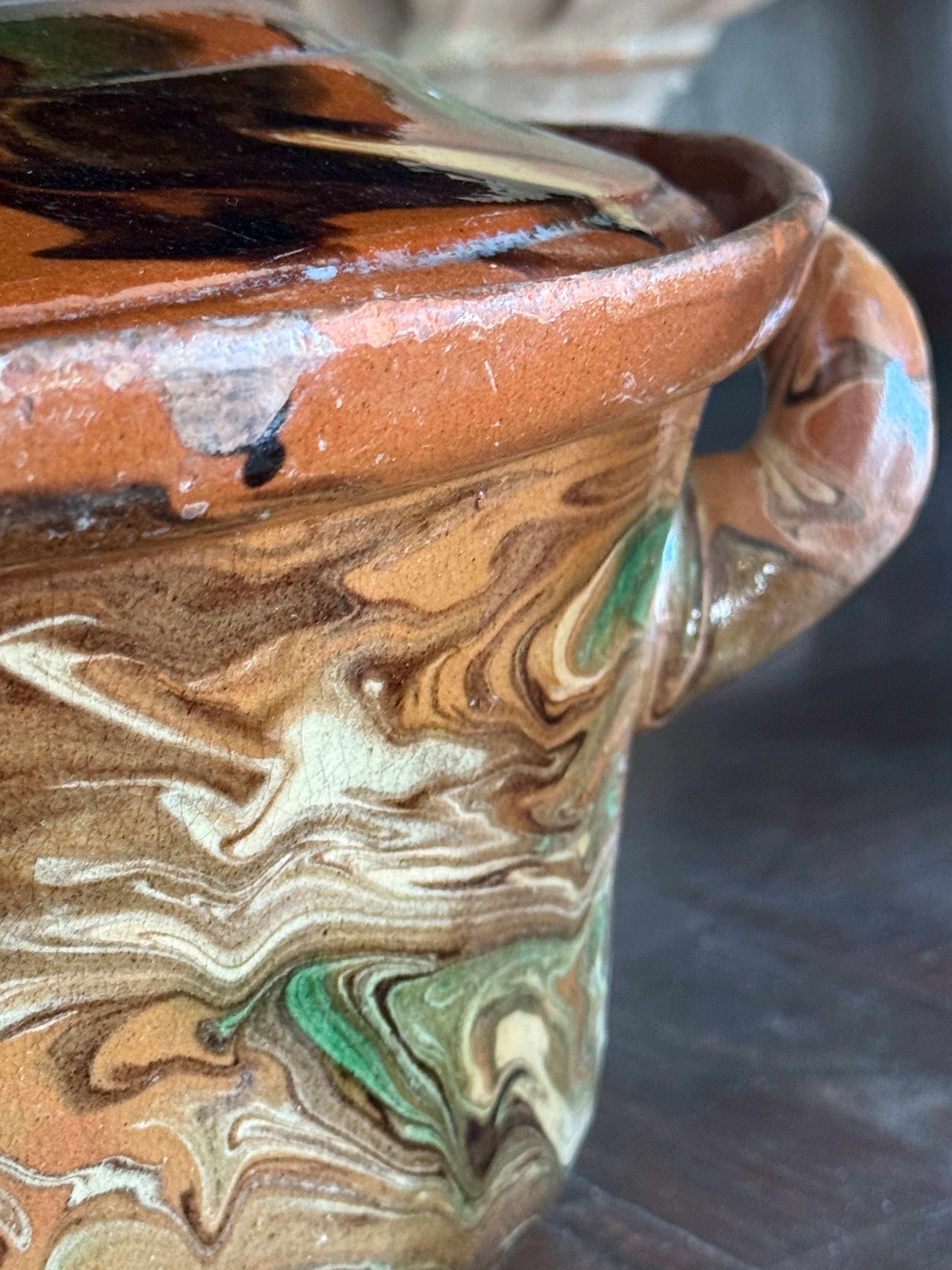 French Apt-ware Covered Dish