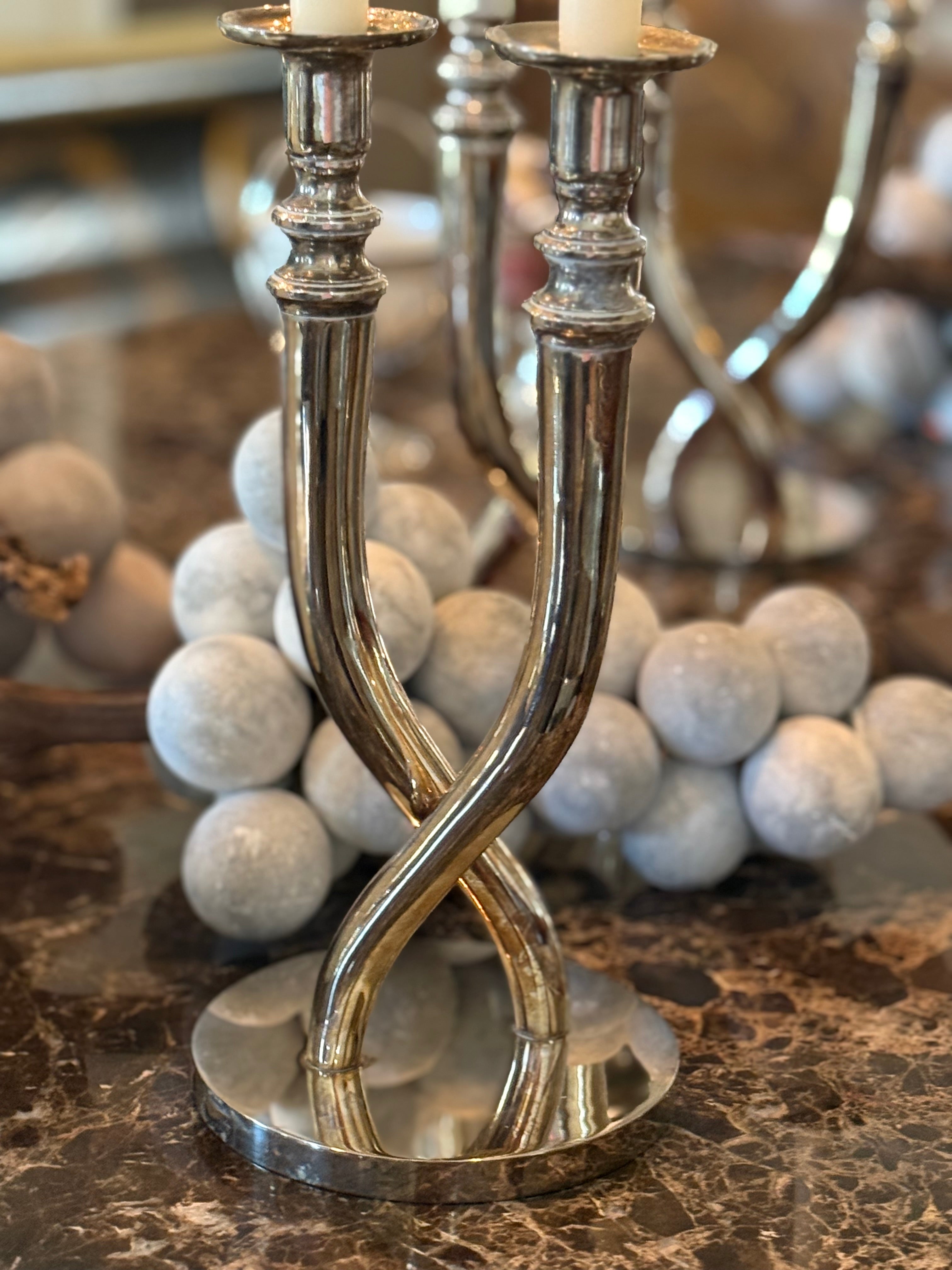 Italian Two-Arm Candlestick