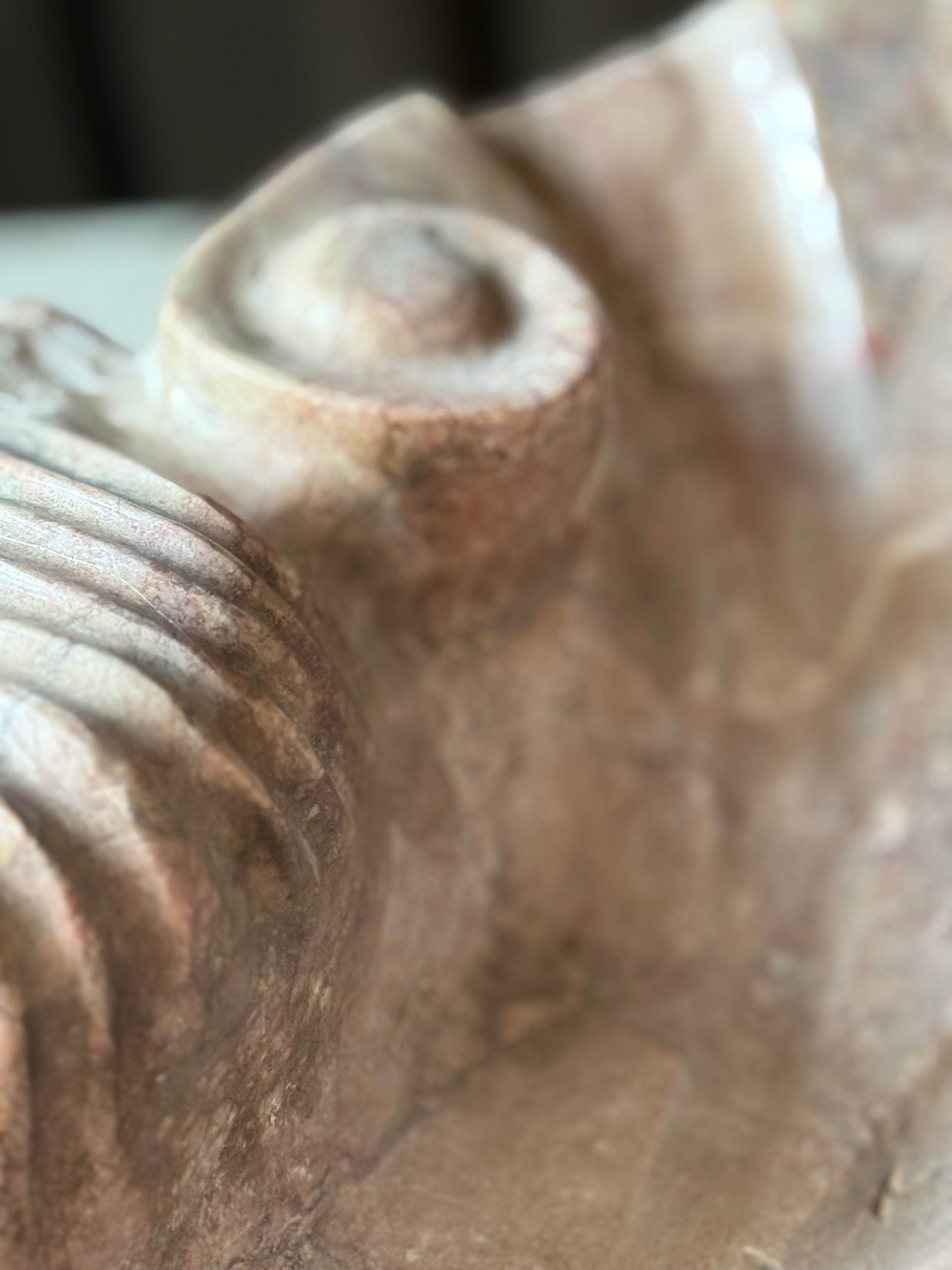 French Marble Font - 19th Century