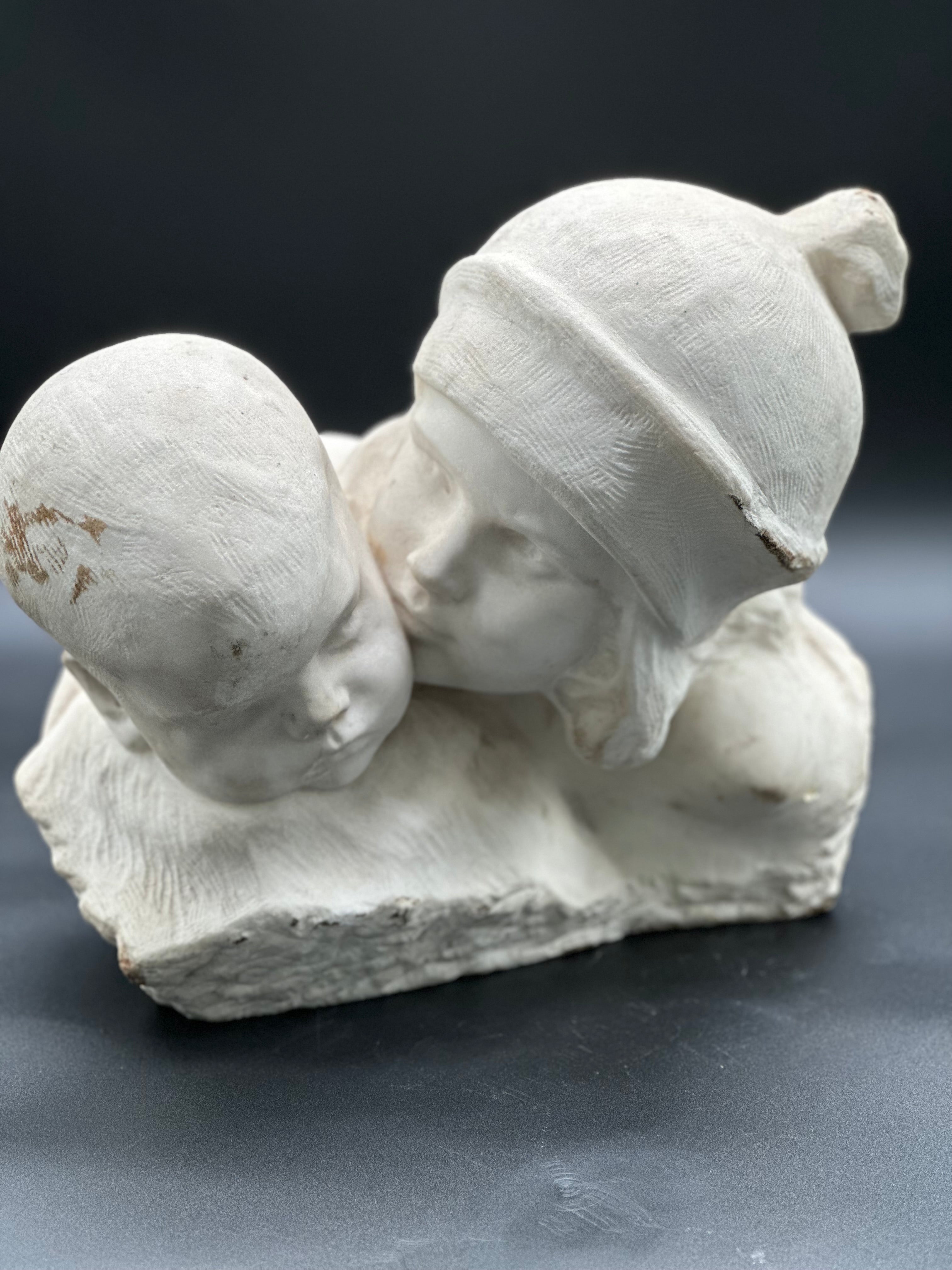 Italian Marble Bust  c1940