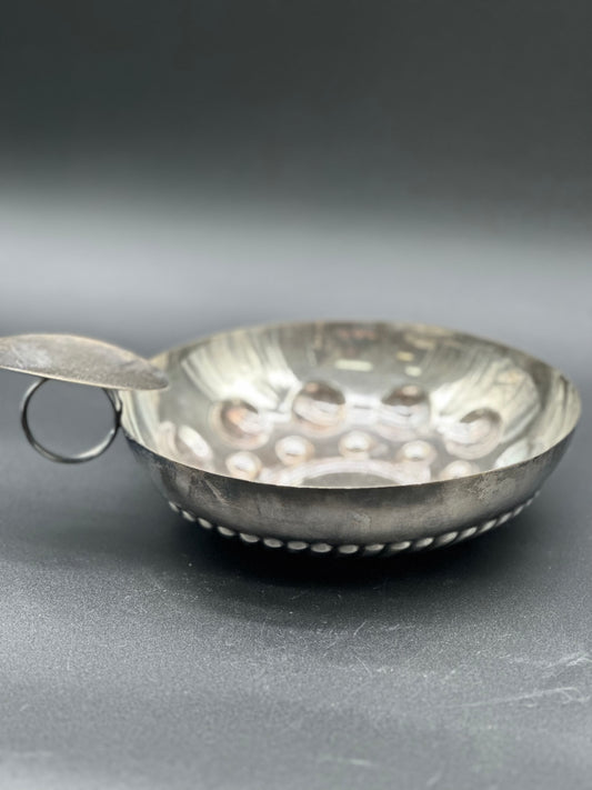 French Silver Vineyard Bowl - Medium