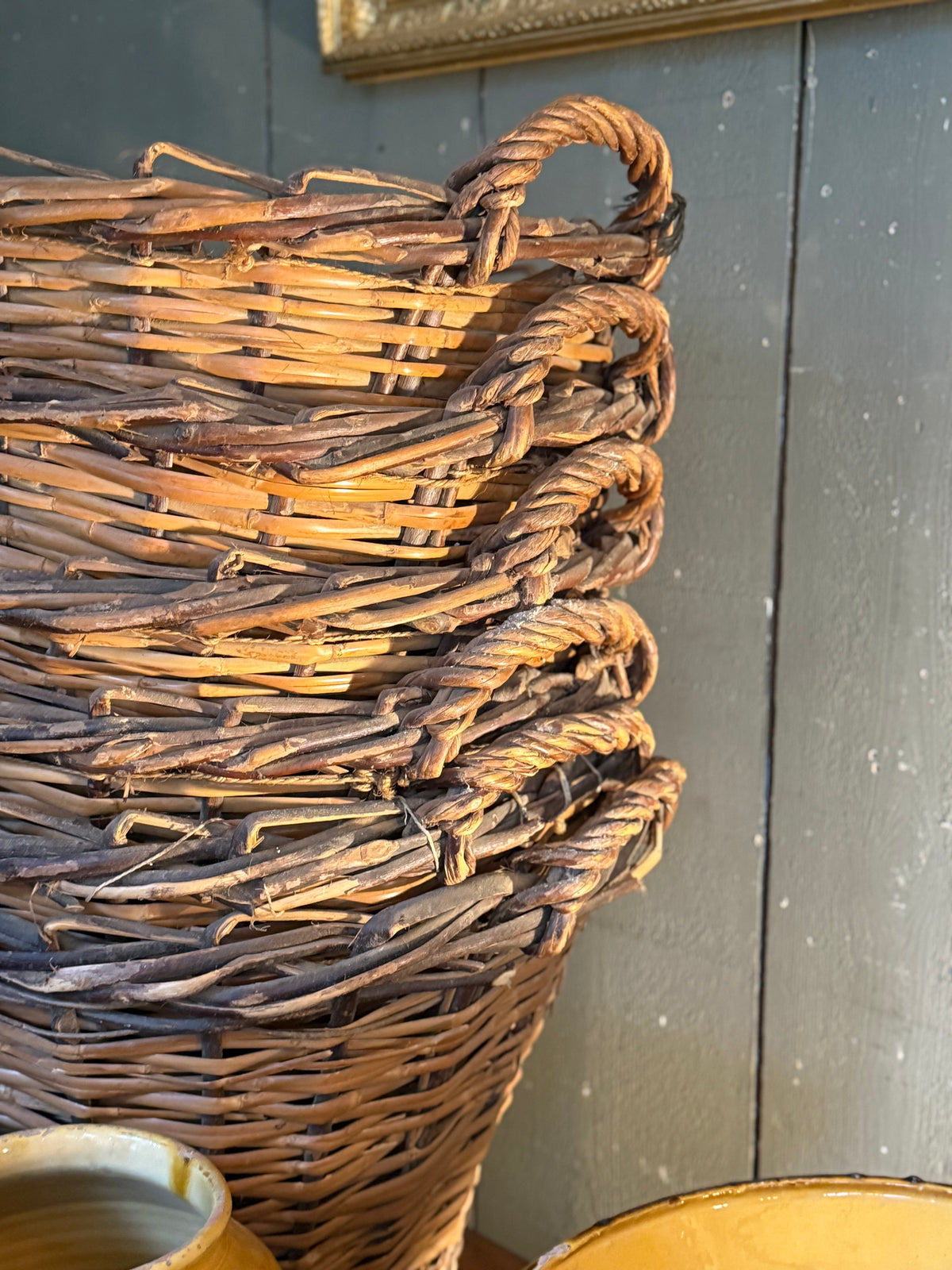 French Wicker Basket