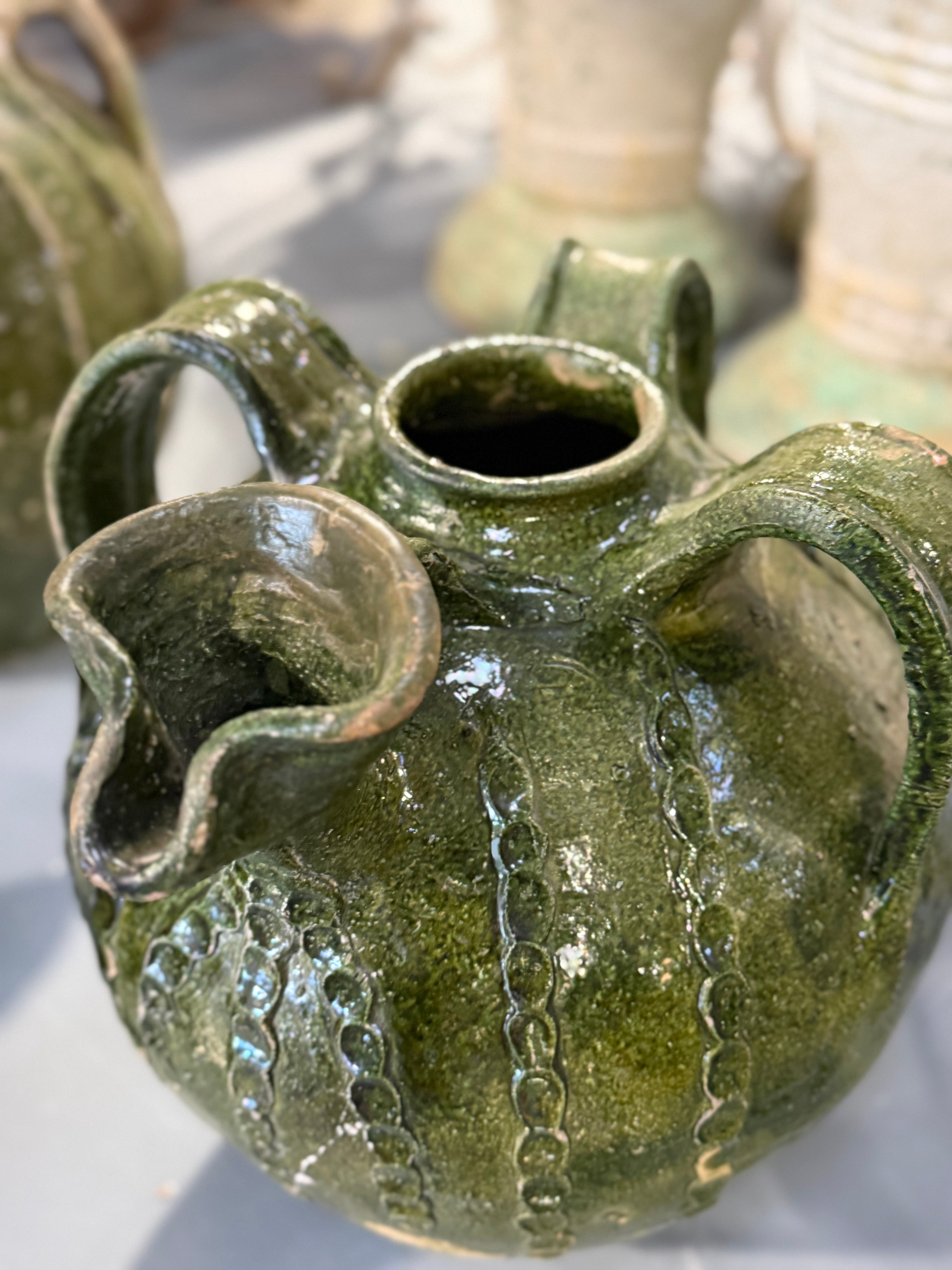 19th Century French Nut Oil Pot