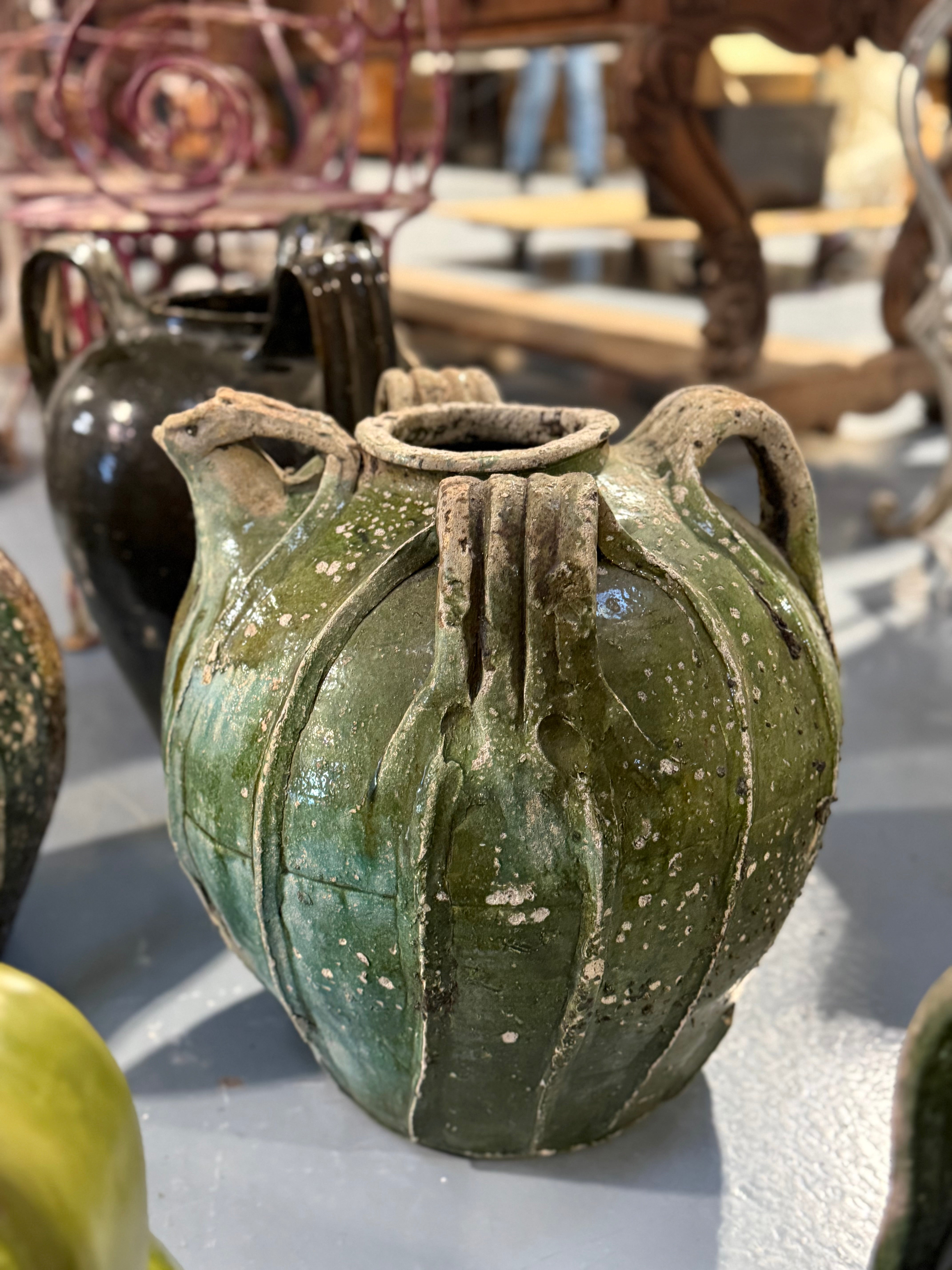 19th Century French Nut Oil Pot