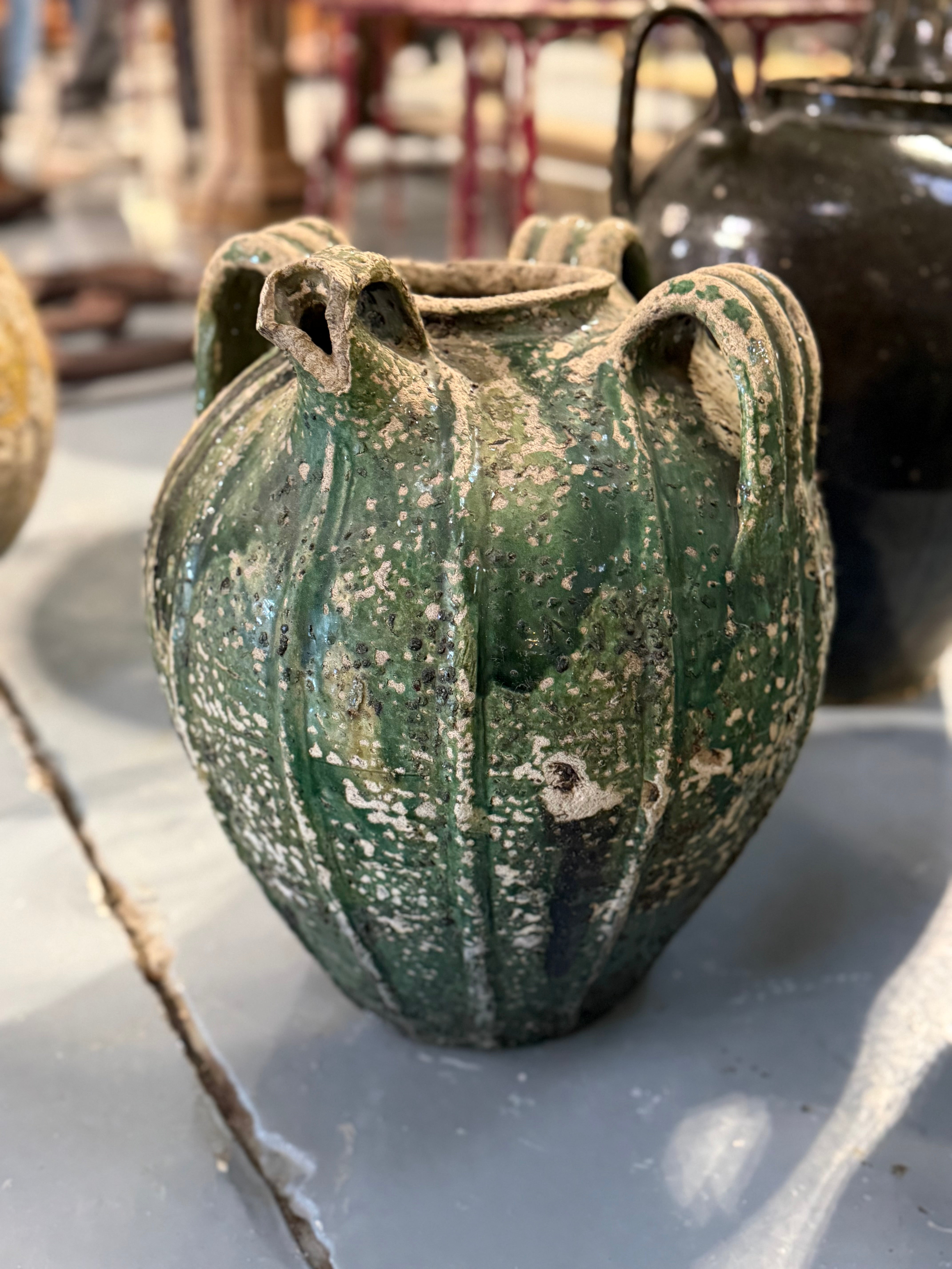 19th Century French Nut Oil Pot