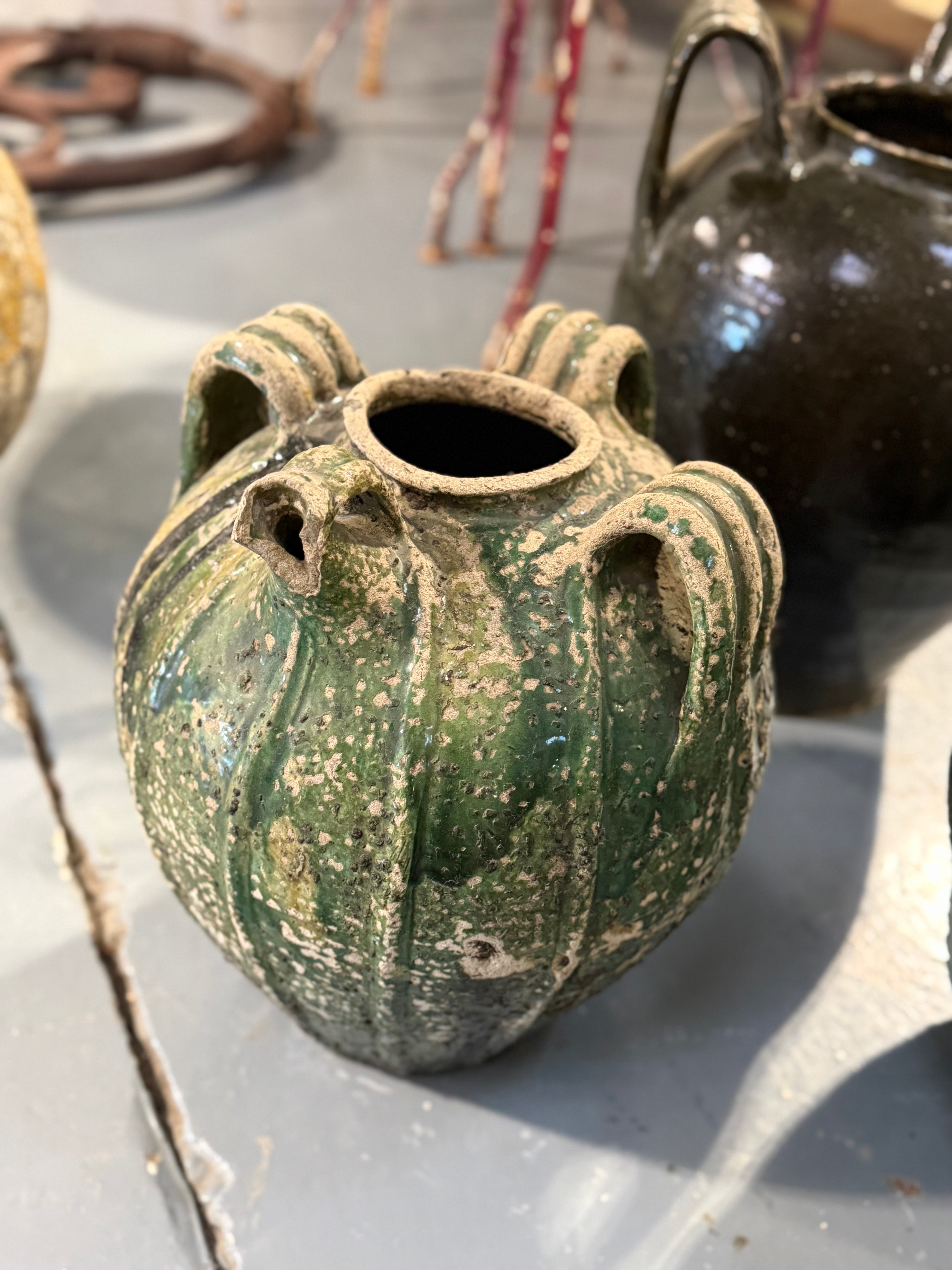 19th Century French Nut Oil Pot