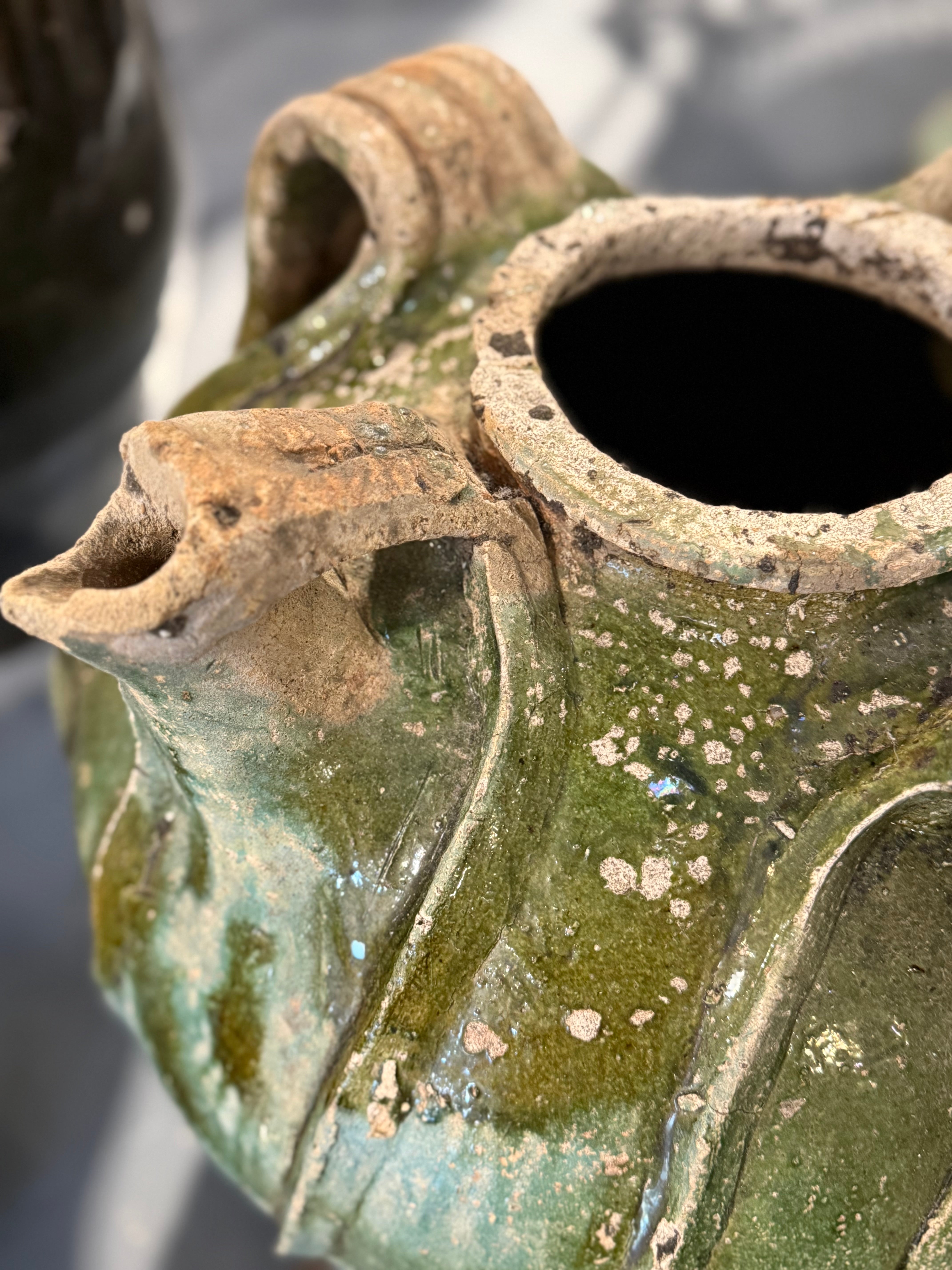 19th Century French Nut Oil Pot