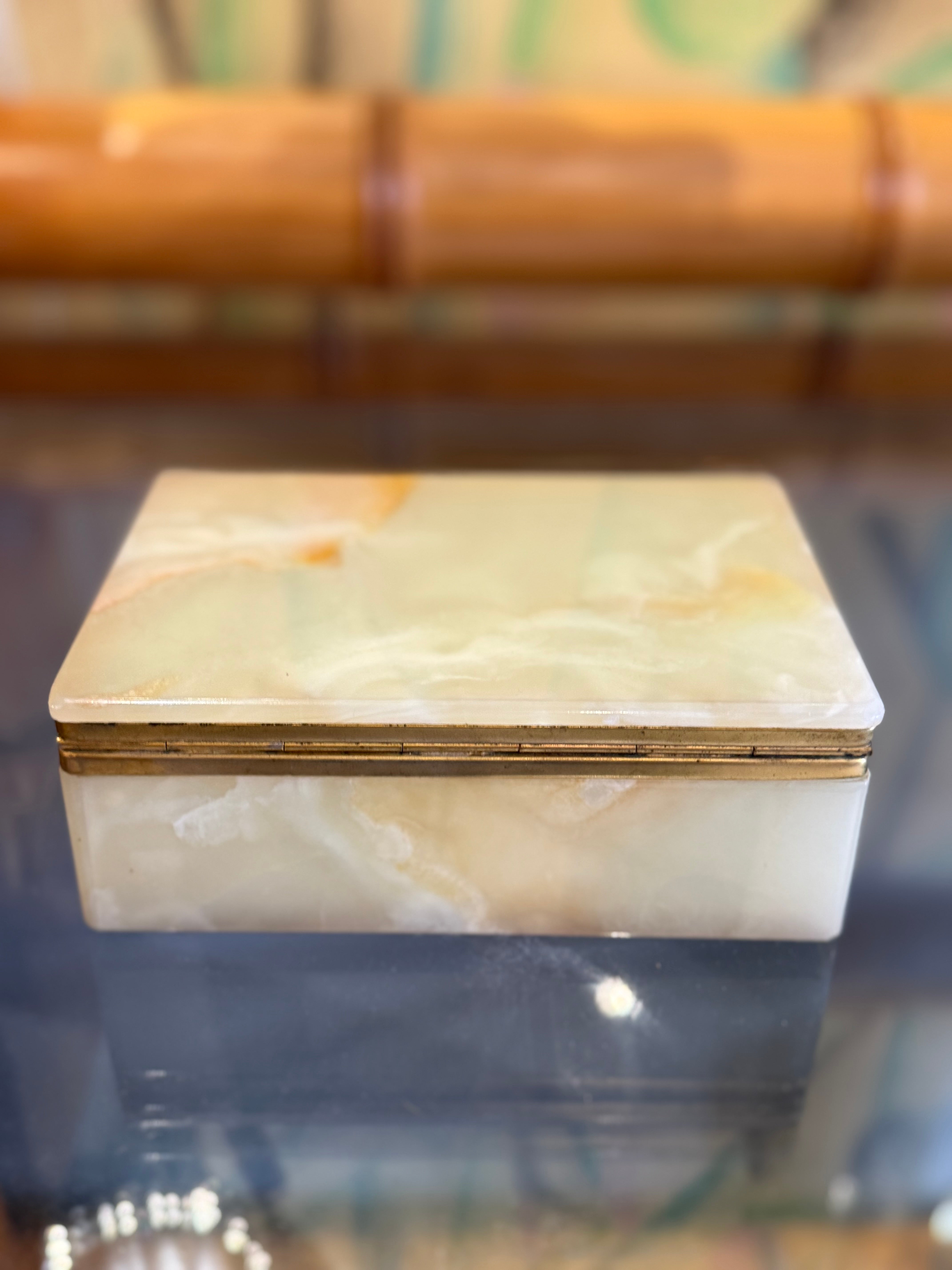 French Marble Box