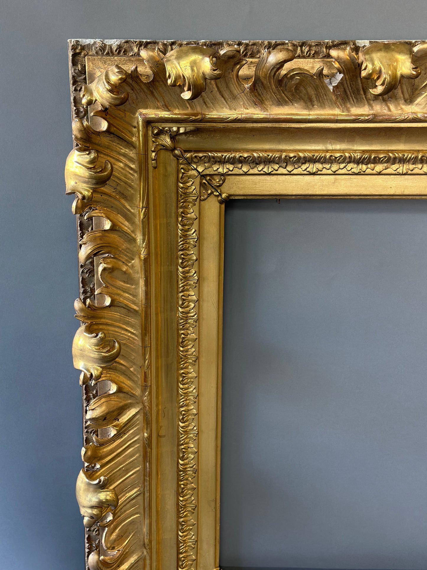 Plaster Gold Gilt Frame - Italian