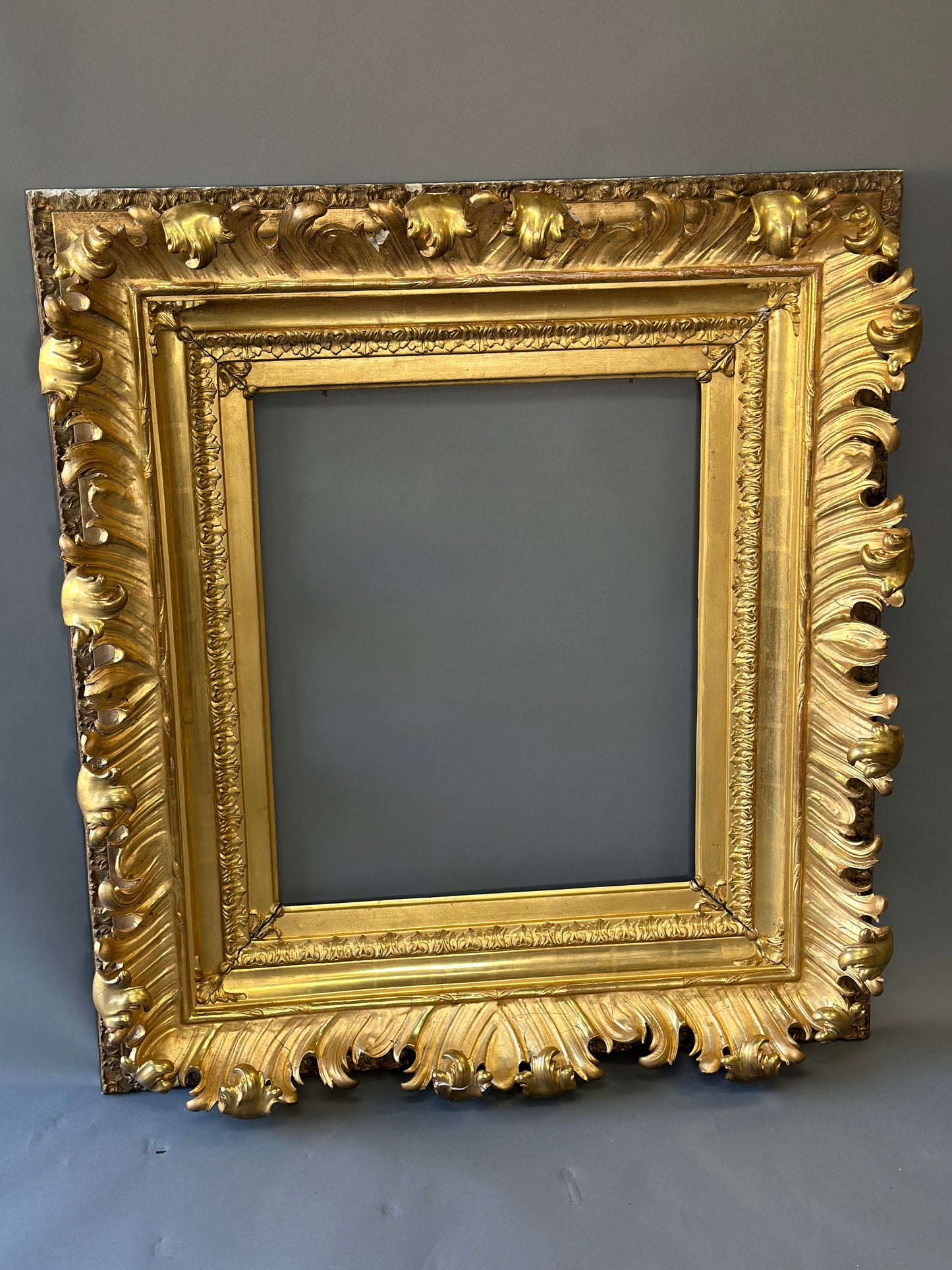 Plaster Gold Gilt Frame - Italian