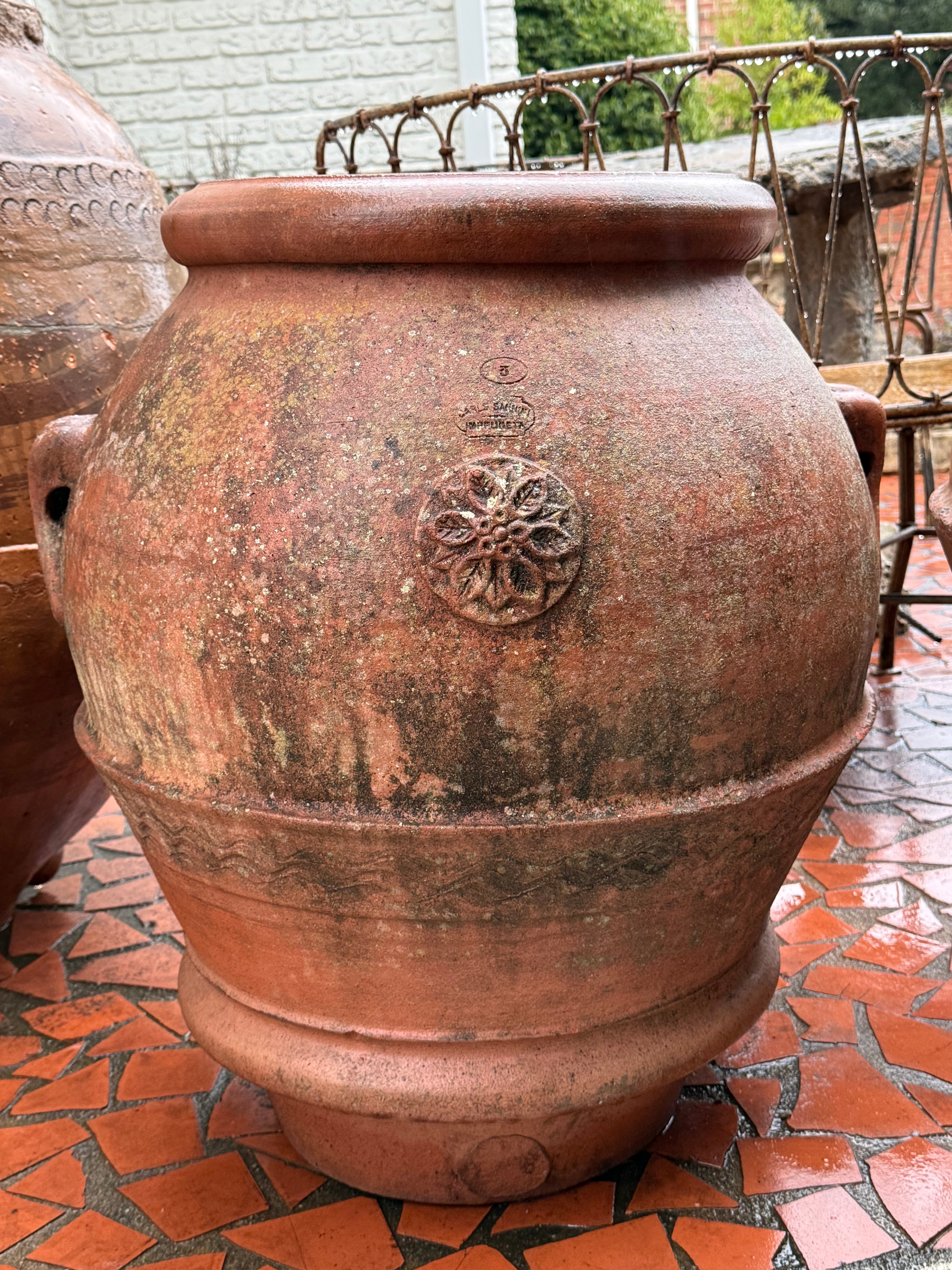 Impruneta Italian Olive Oil Pot - 1860