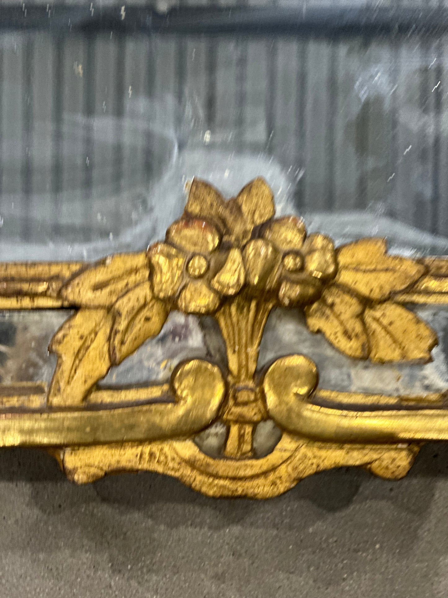 French Carved Mirror - 18th Century