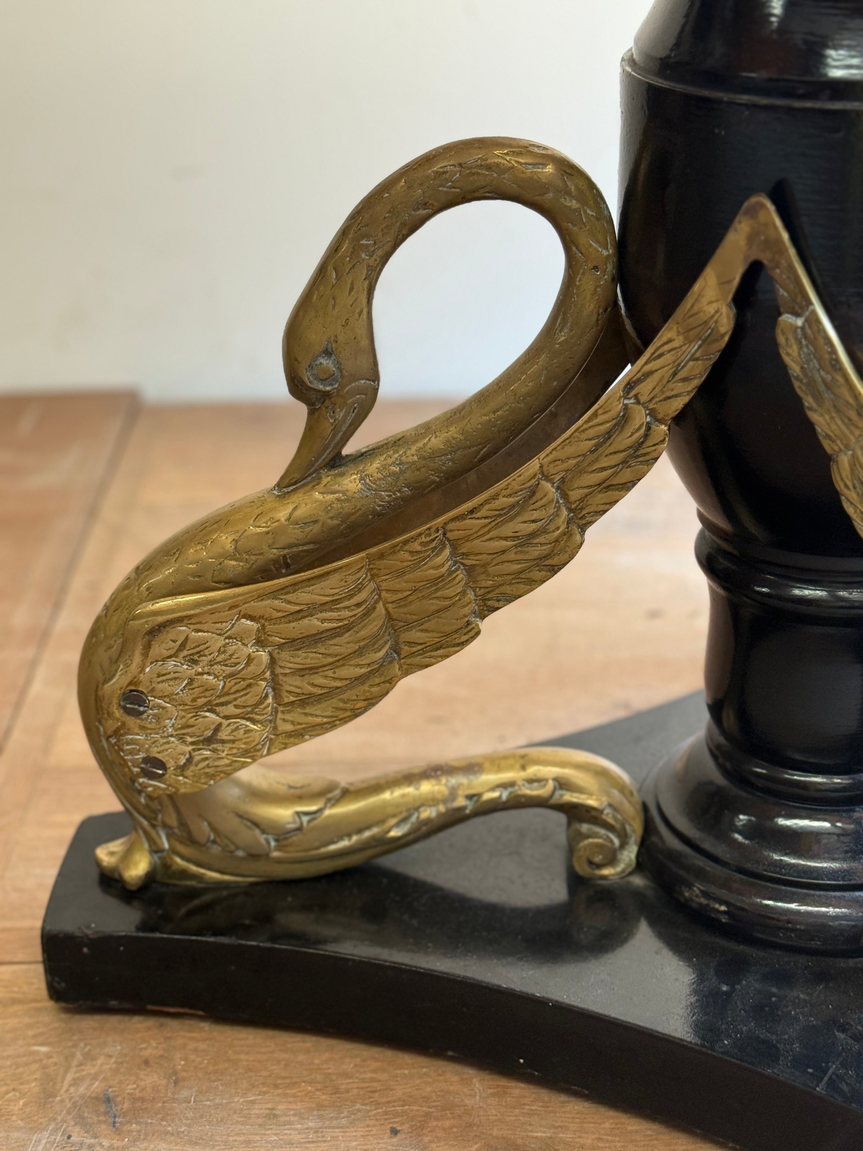 Italian Bronze & Marble Center Table c1860