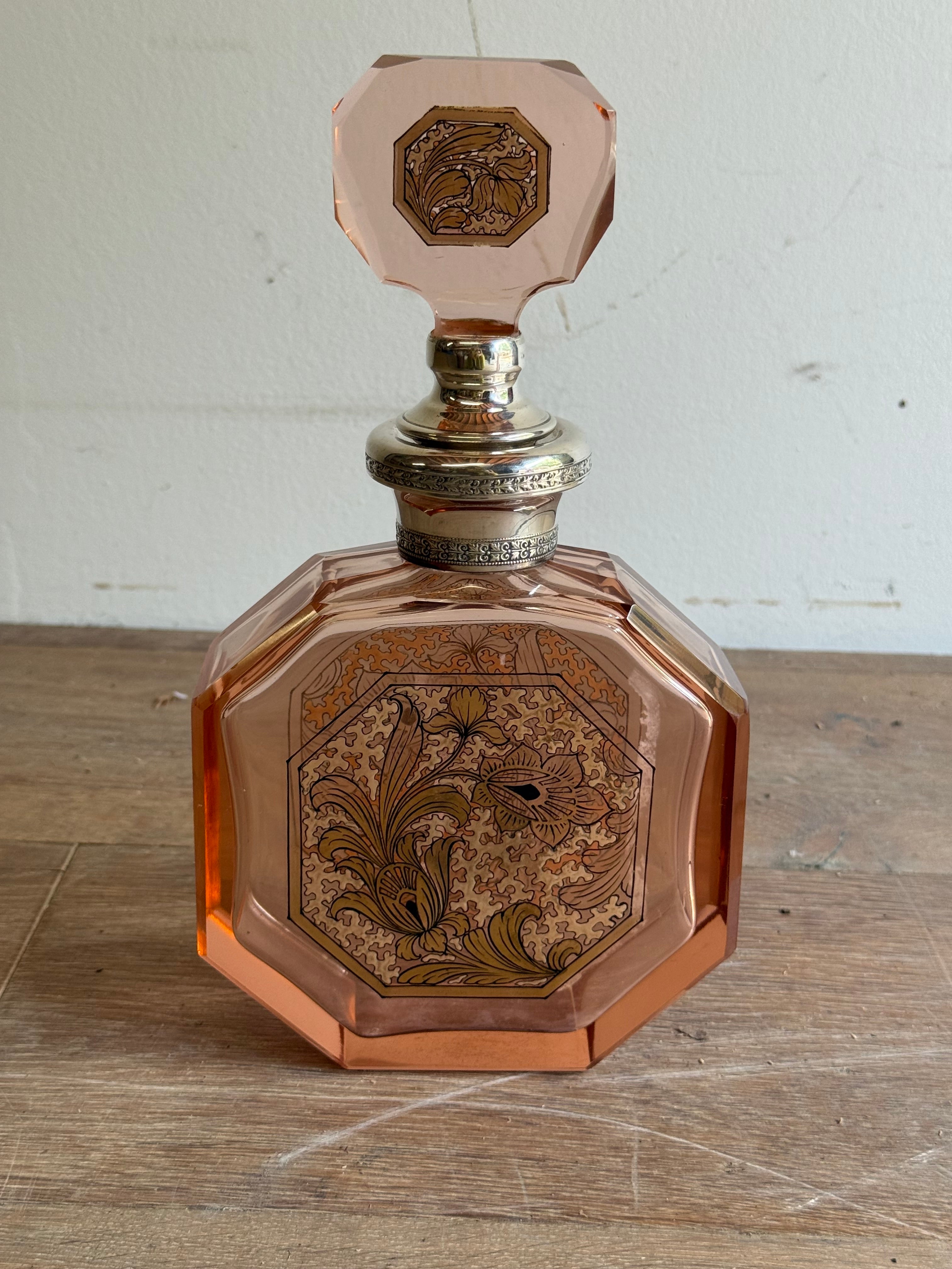 Italian Crystal Decanter 1920 - Milano