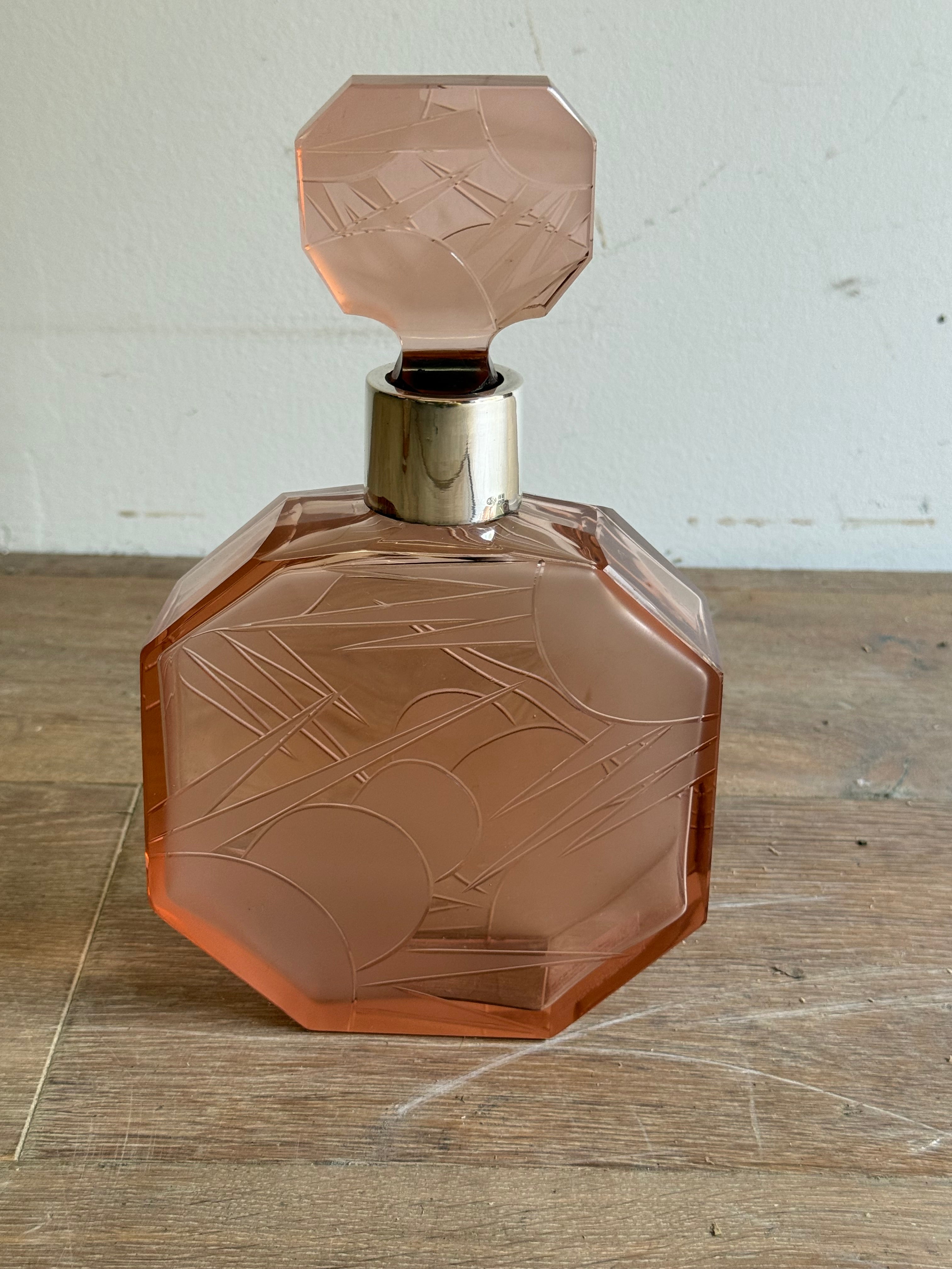 Italian Crystal Decanter 1920 - Milano