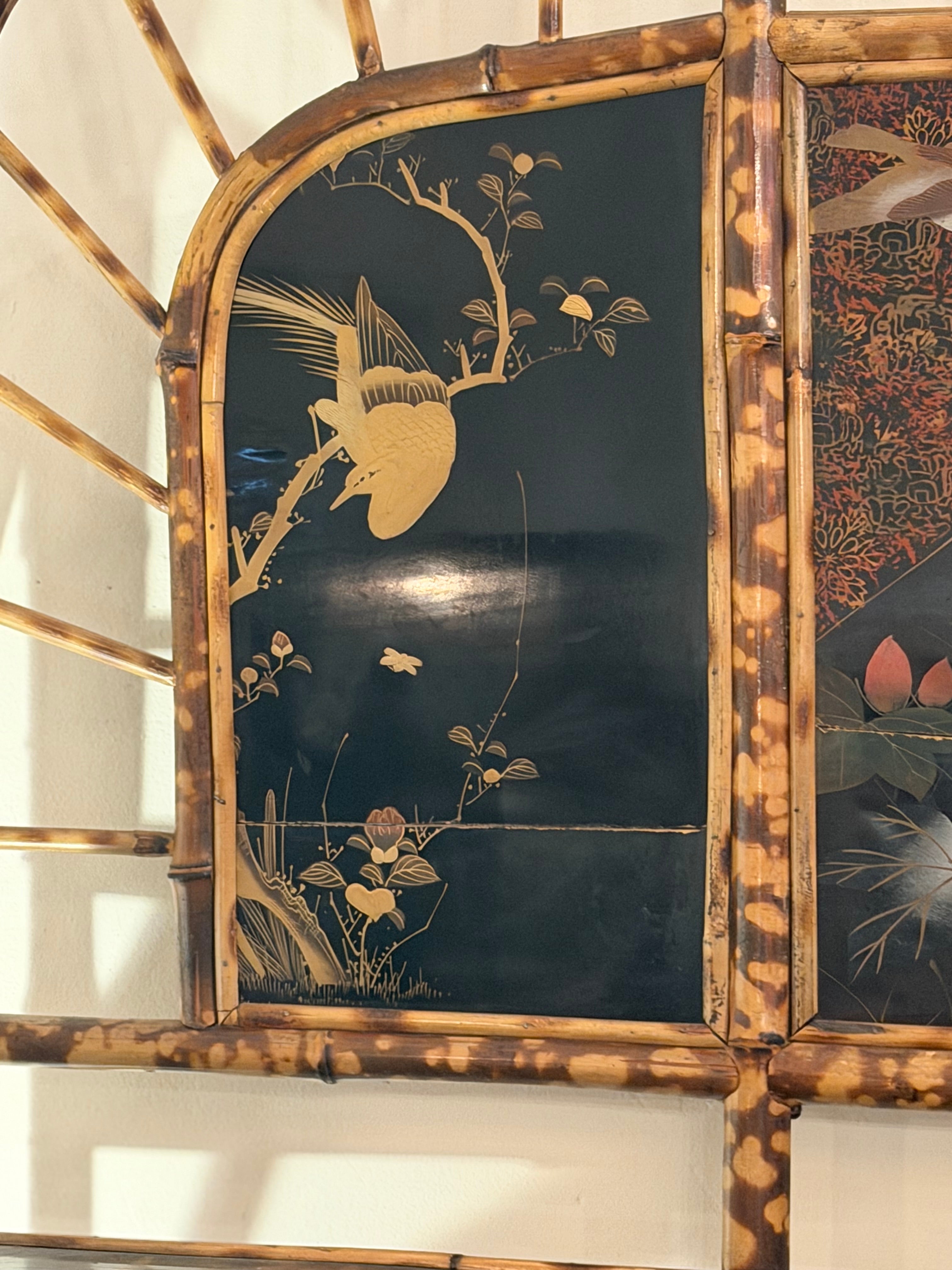 Bamboo Chinoiserie Settee - Perret et Vibert Paris