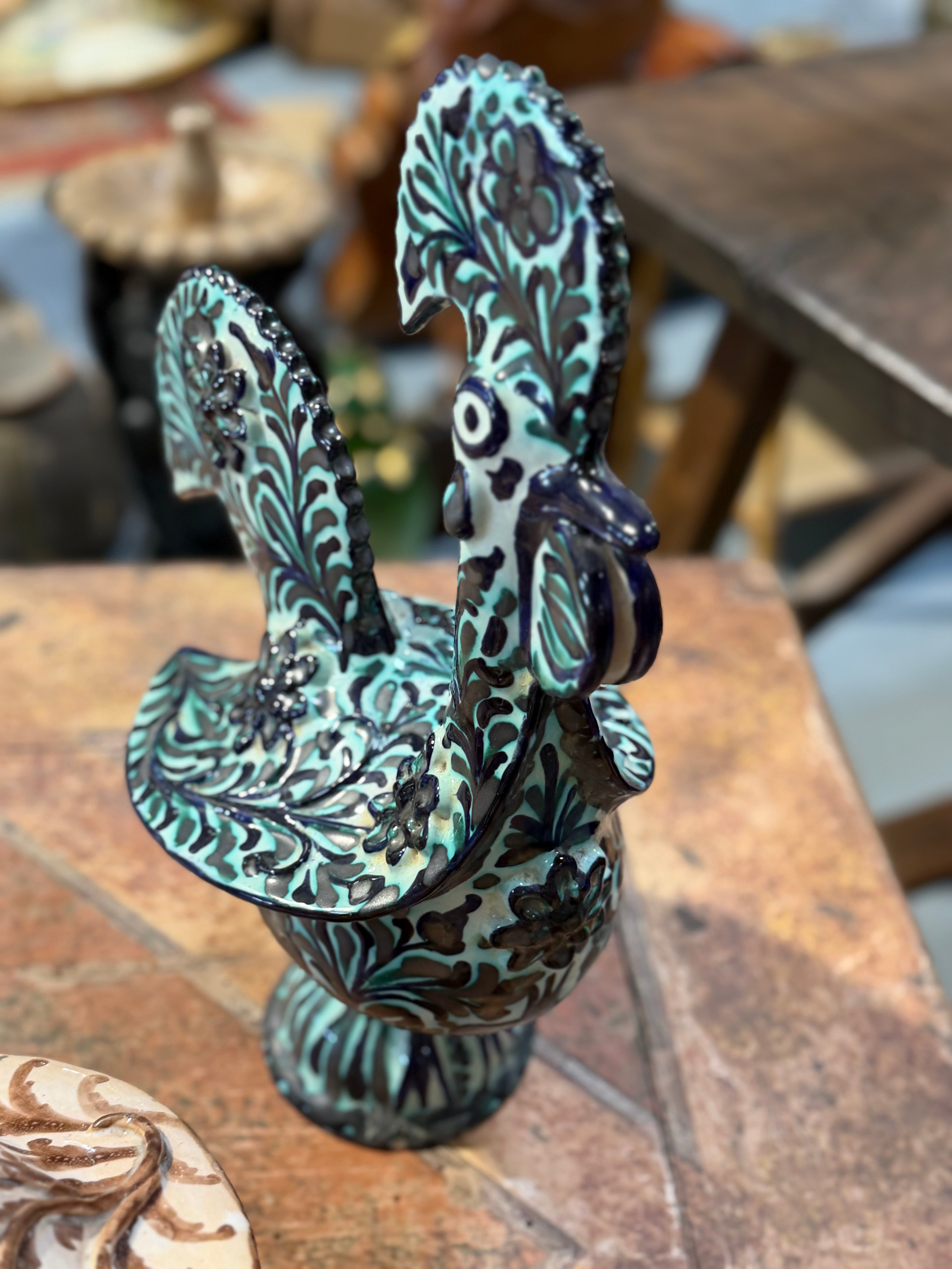 French Pottery Provincial Rooster