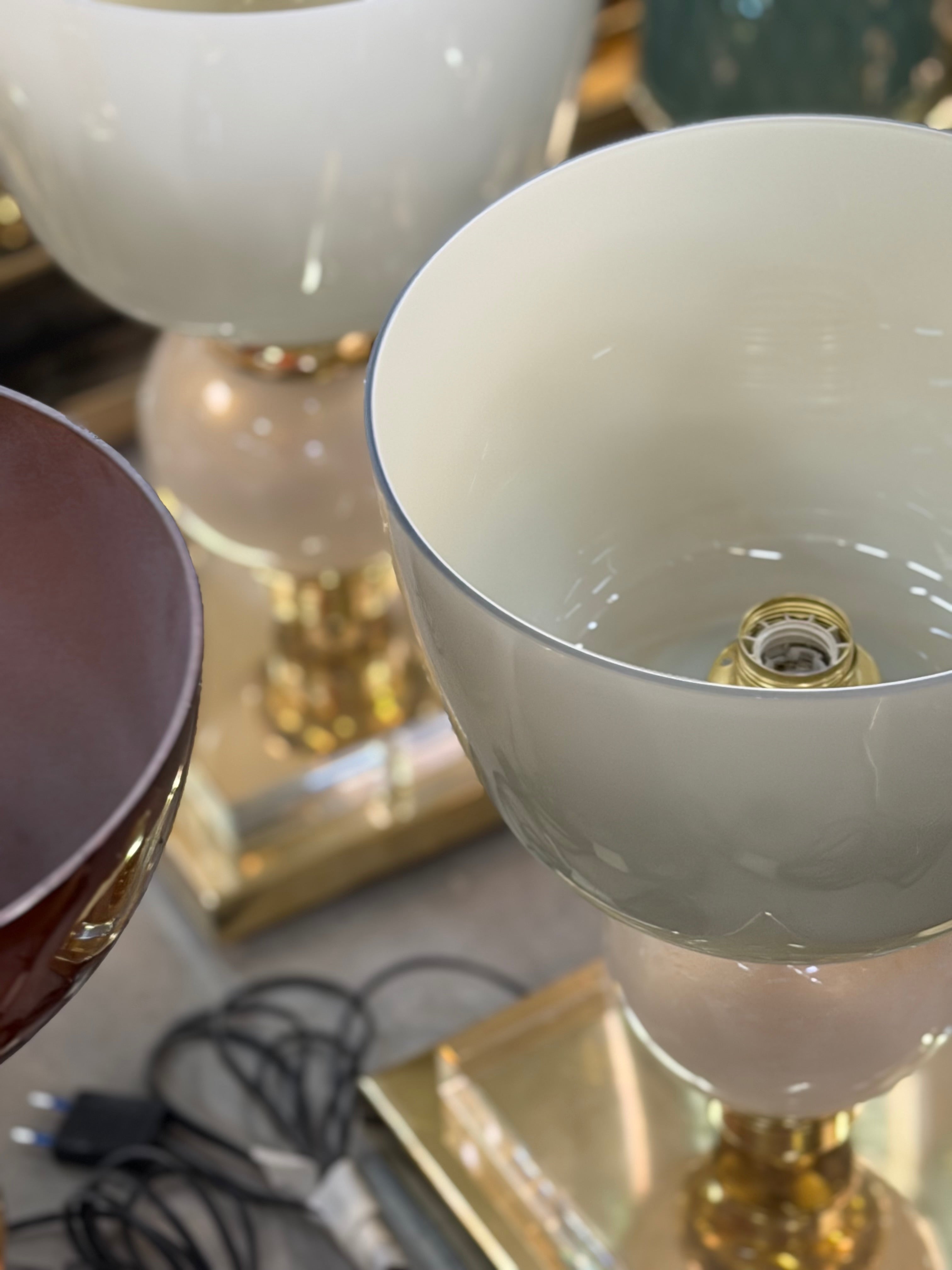 Murano Lamps - Pair