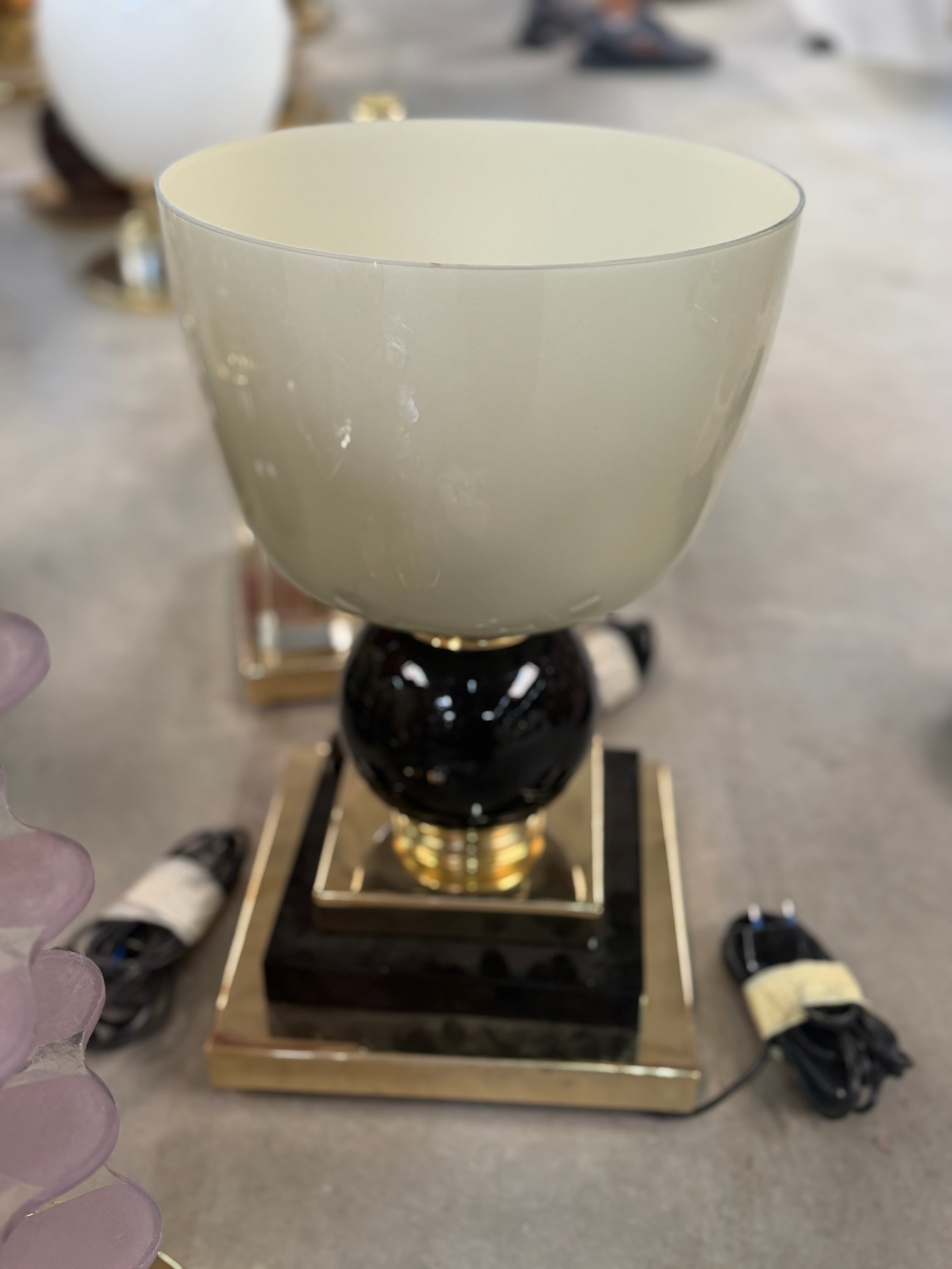 Murano Lamps - Pair
