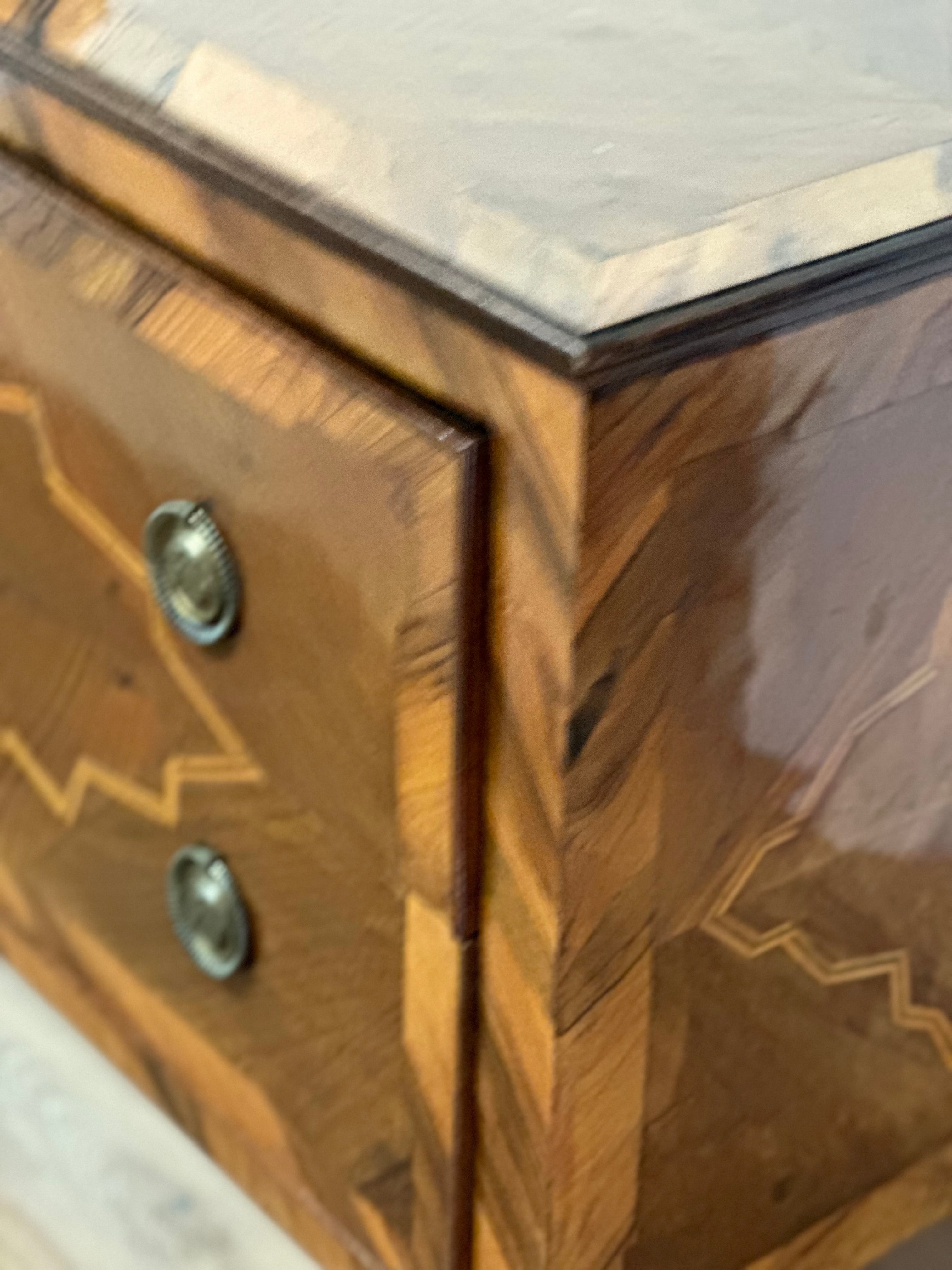 Italian 19th Century Mahogany Chest