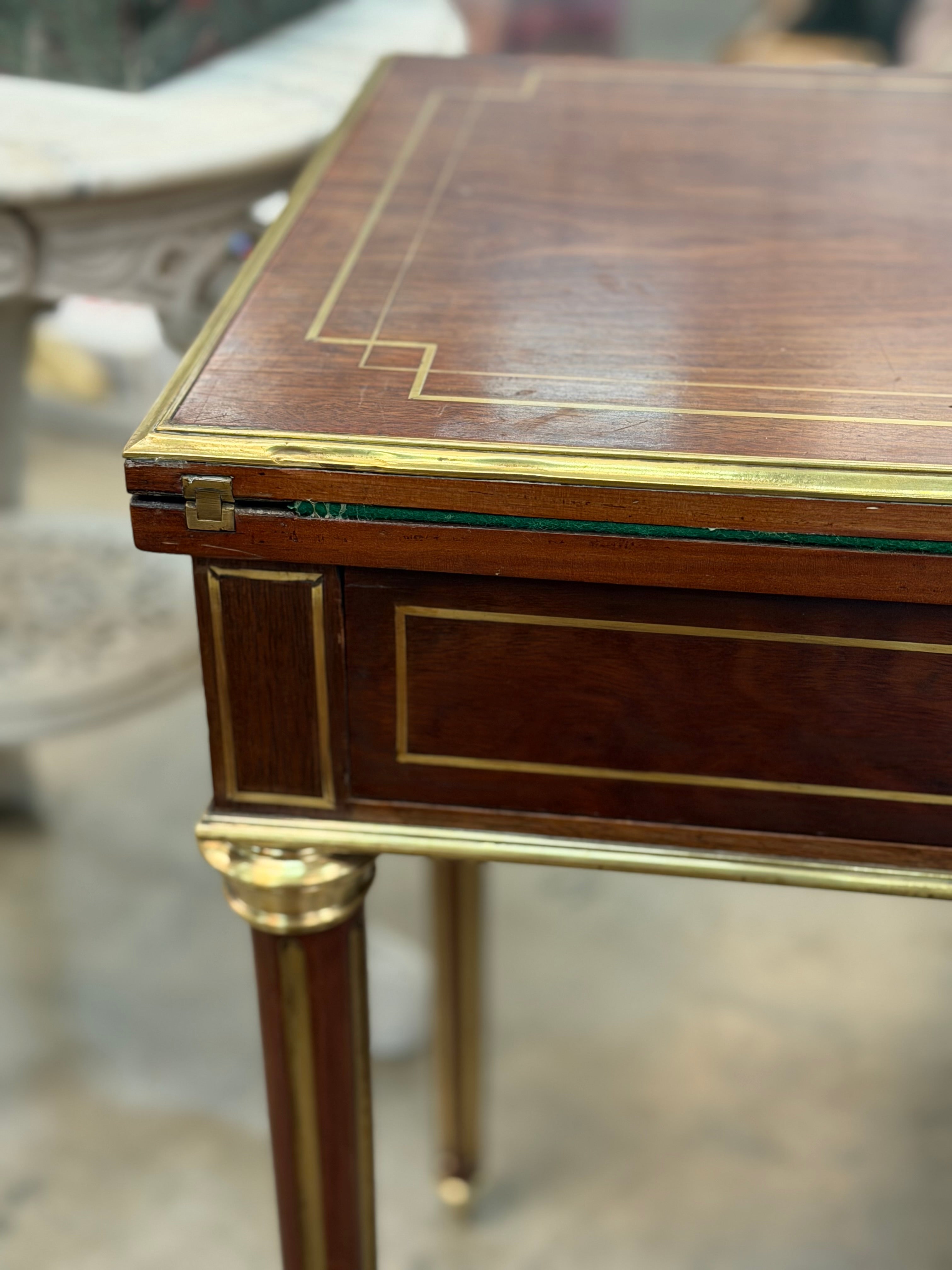 Louis XVI Directoire Game Table