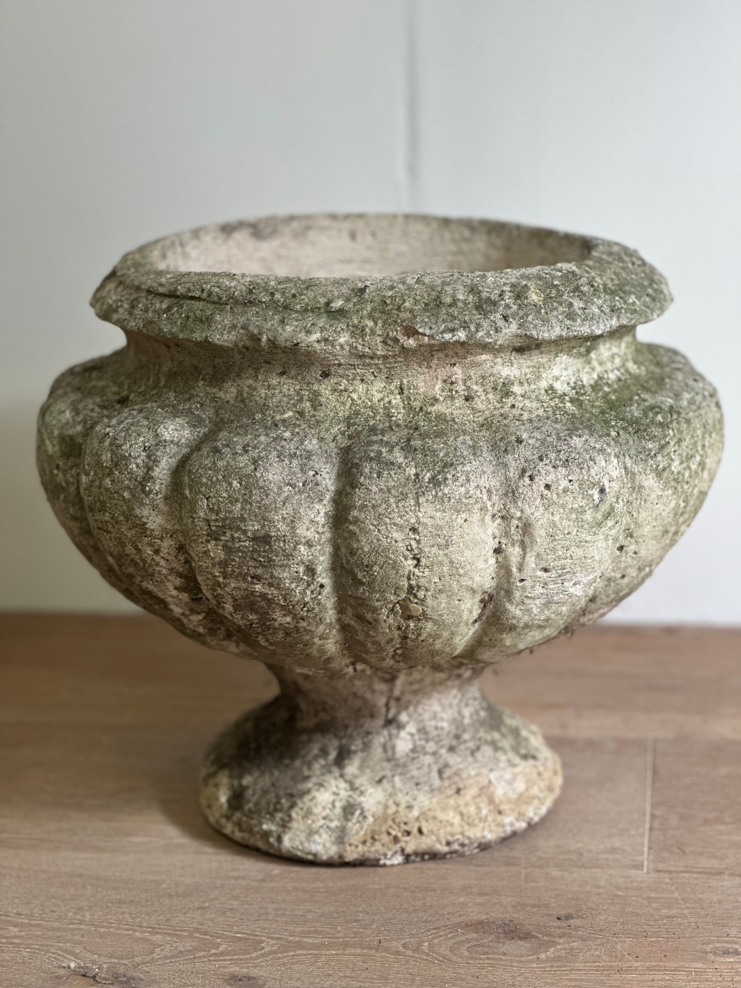 French Stone Outdoor Pots - 1950s