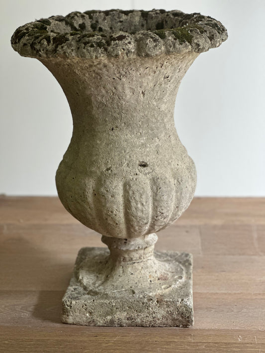 French Stone Tall Pot c1950