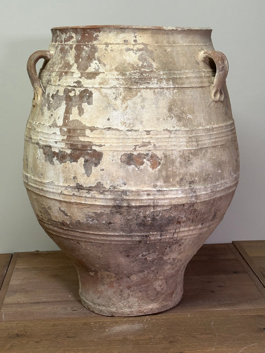 Antique Large Greek Olive Pot