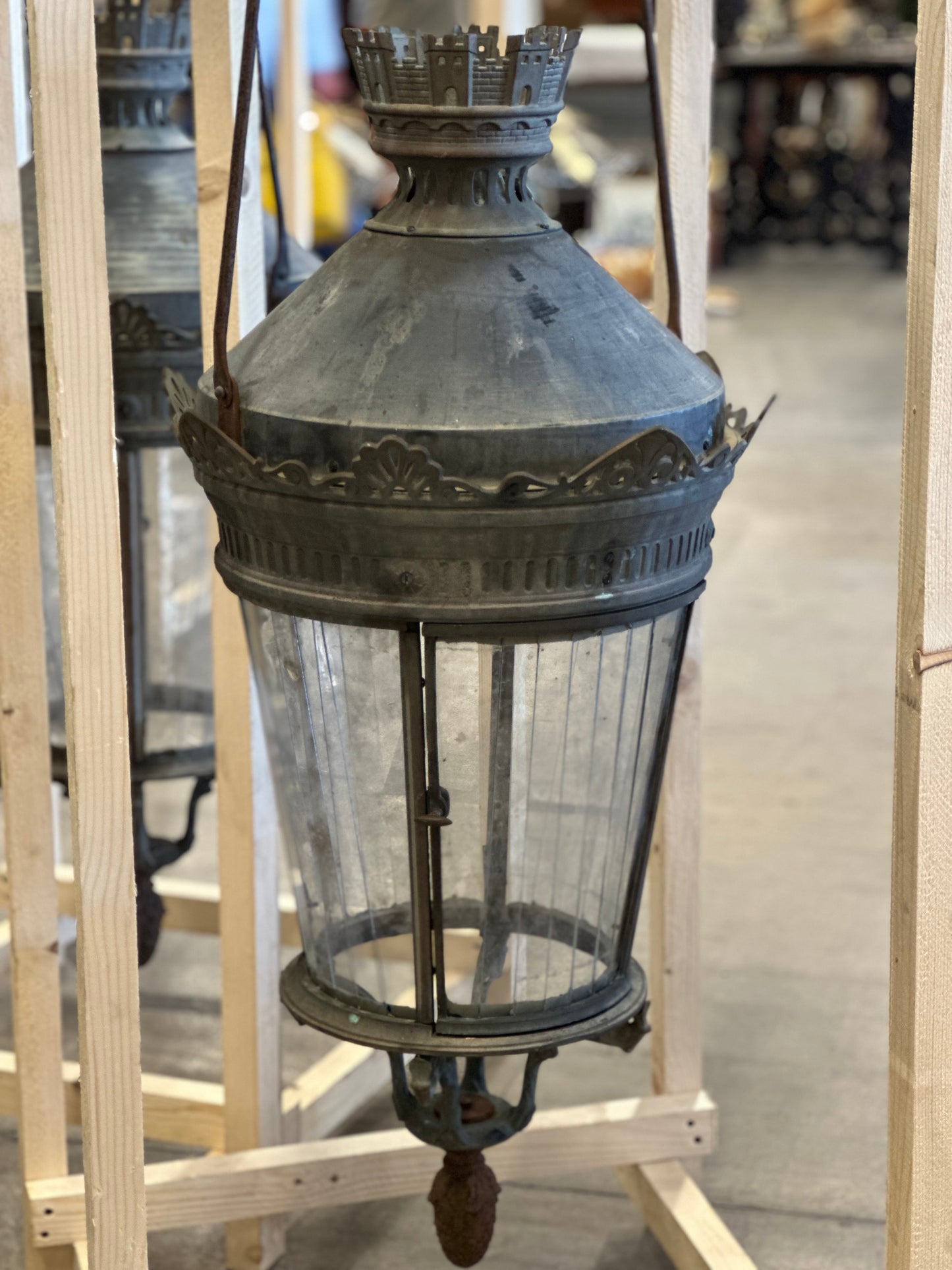 Italian Bronze Lantern