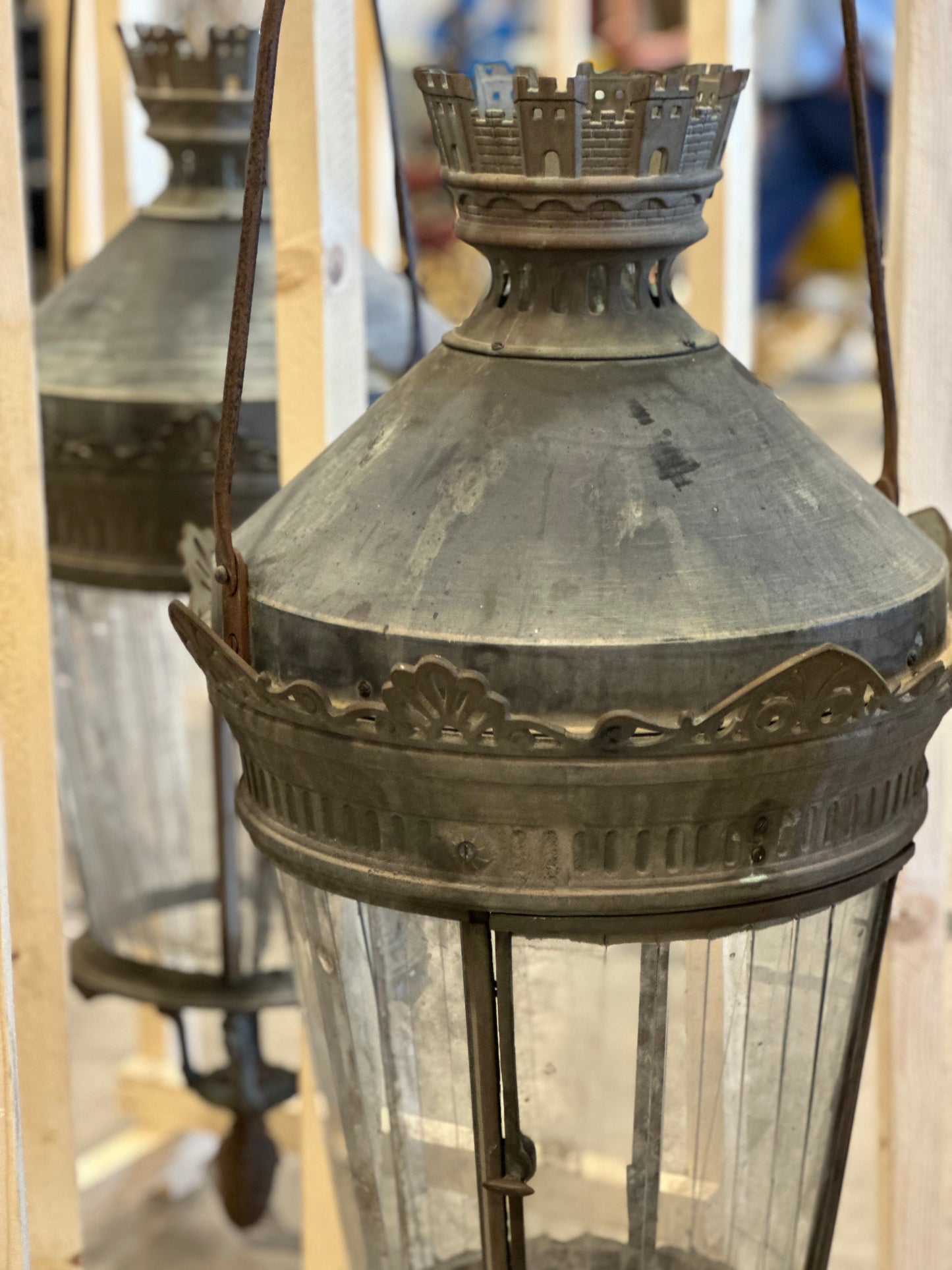 Italian Bronze Lantern