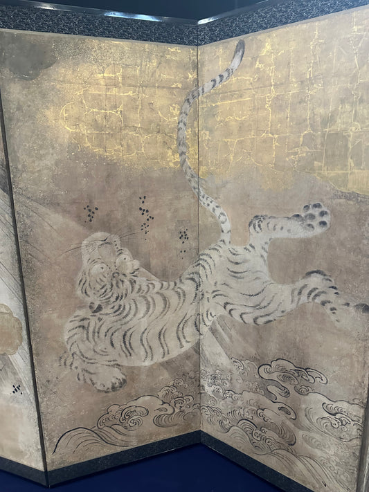 Antique Japanese Screen