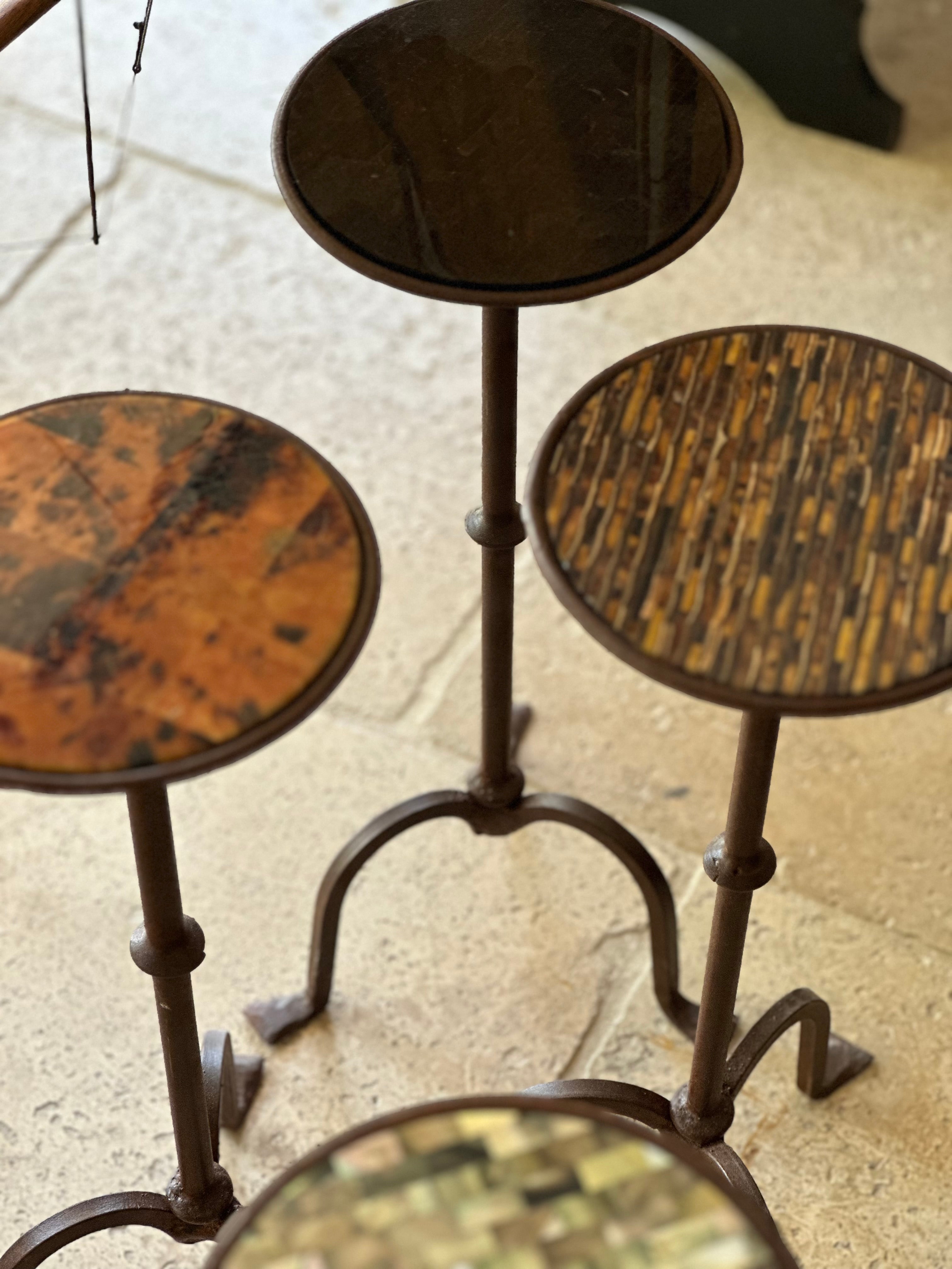 SOLD ** French Round Cocktail Table