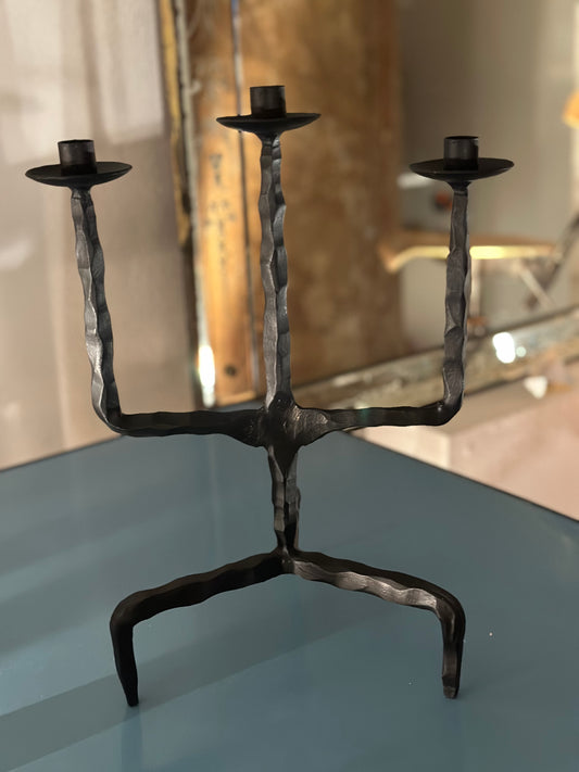 French Iron Candelabra - 1800s