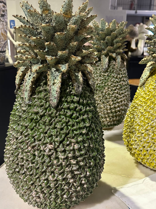 Ceramic Côte d'Azur Green Pineapple - Midcentury