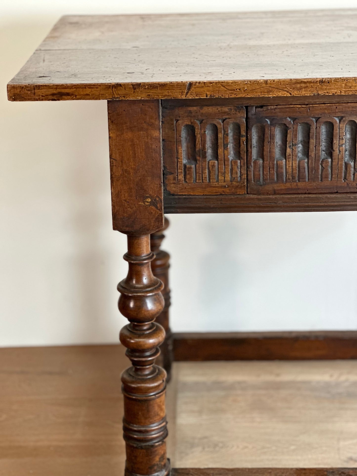 Wooden Trestle Table