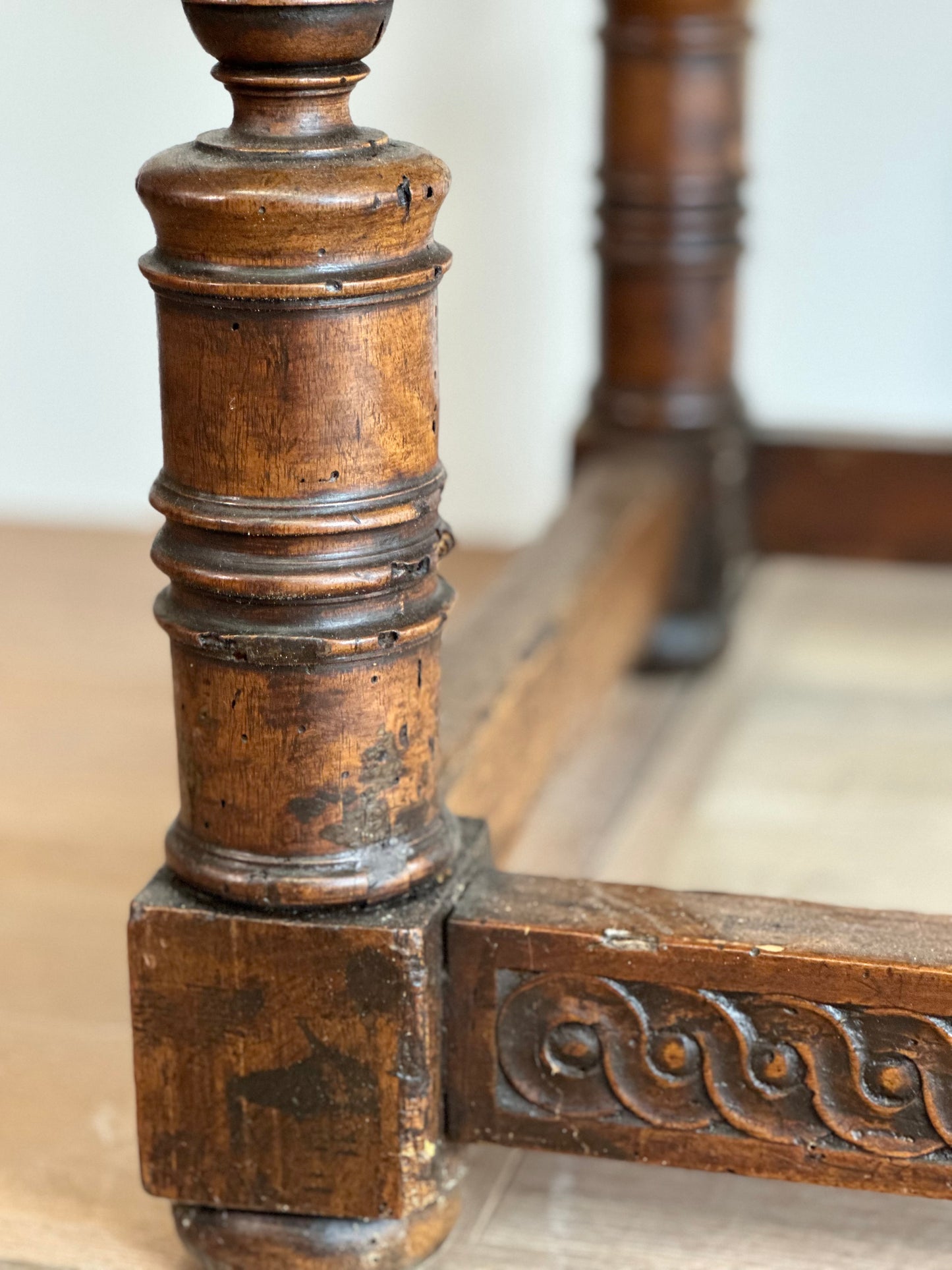 Wooden Trestle Table