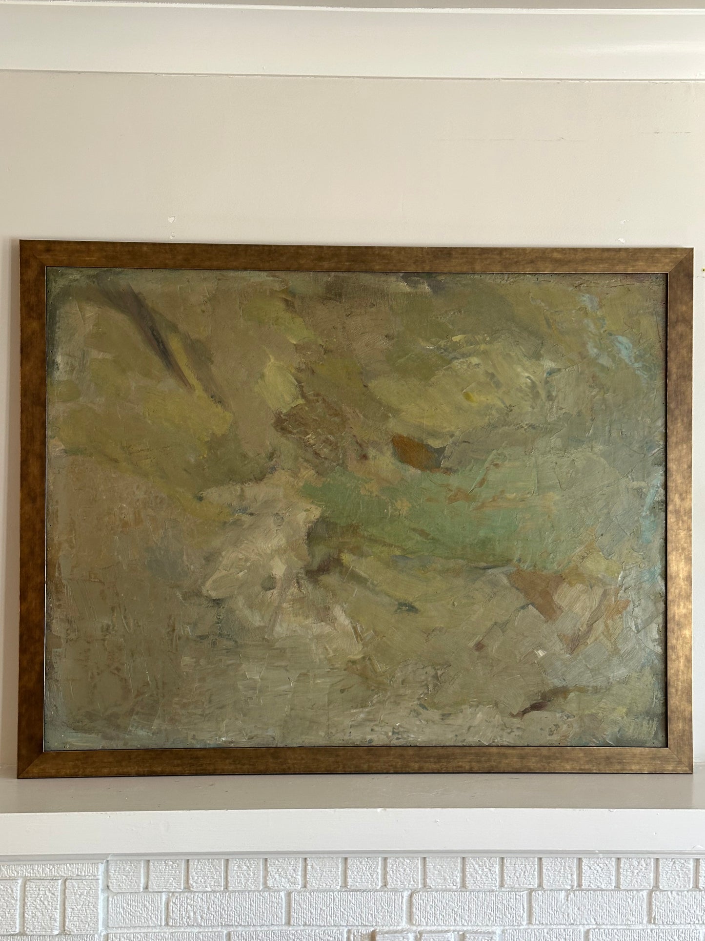 SOLD **French Oil Painting - Verde