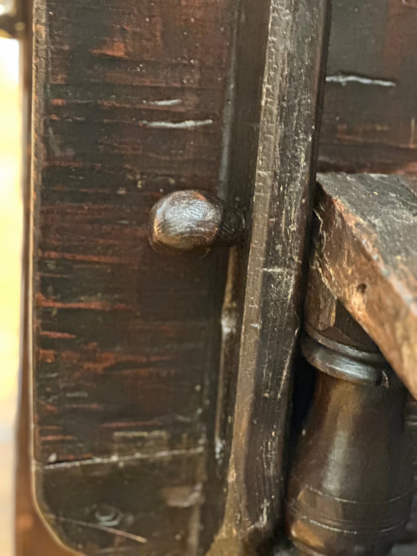 Italian Walnut Chair That Becomes a Table c1740