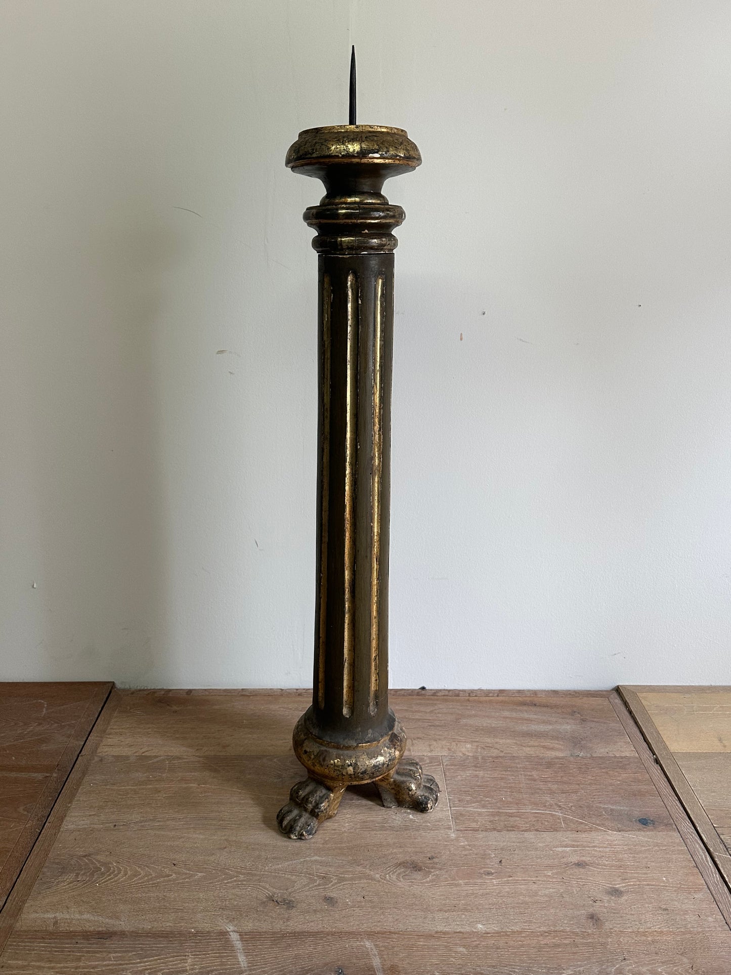 Italian Carved Candlesticks c1780